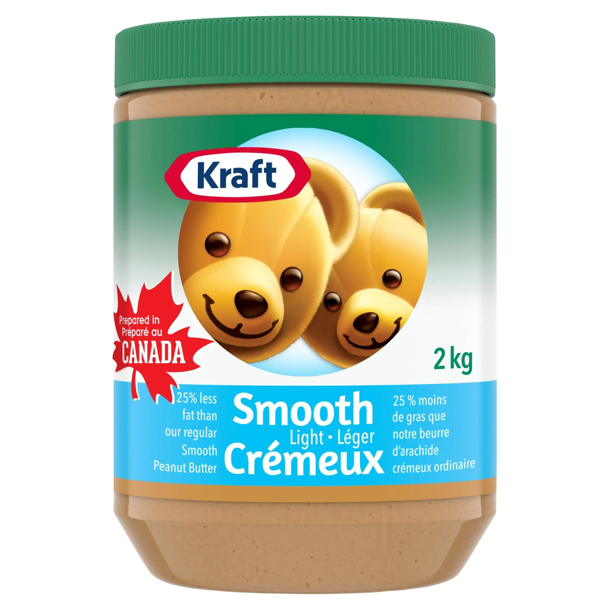 Kraft Smooth Light Peanut Butter 2kg 2 kg (Pack of 6) Light Smooth Peanut Butter
