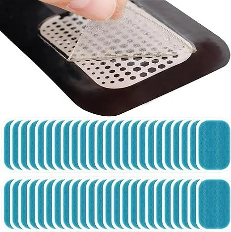 PAMASE 50Pcs/80Pcs Abs Stimulator Training Replacement Gel Sheet Pads for Abdominal Muscle Trainer, Accessory for Ab Workout Toning Belt abs pads-50pcs