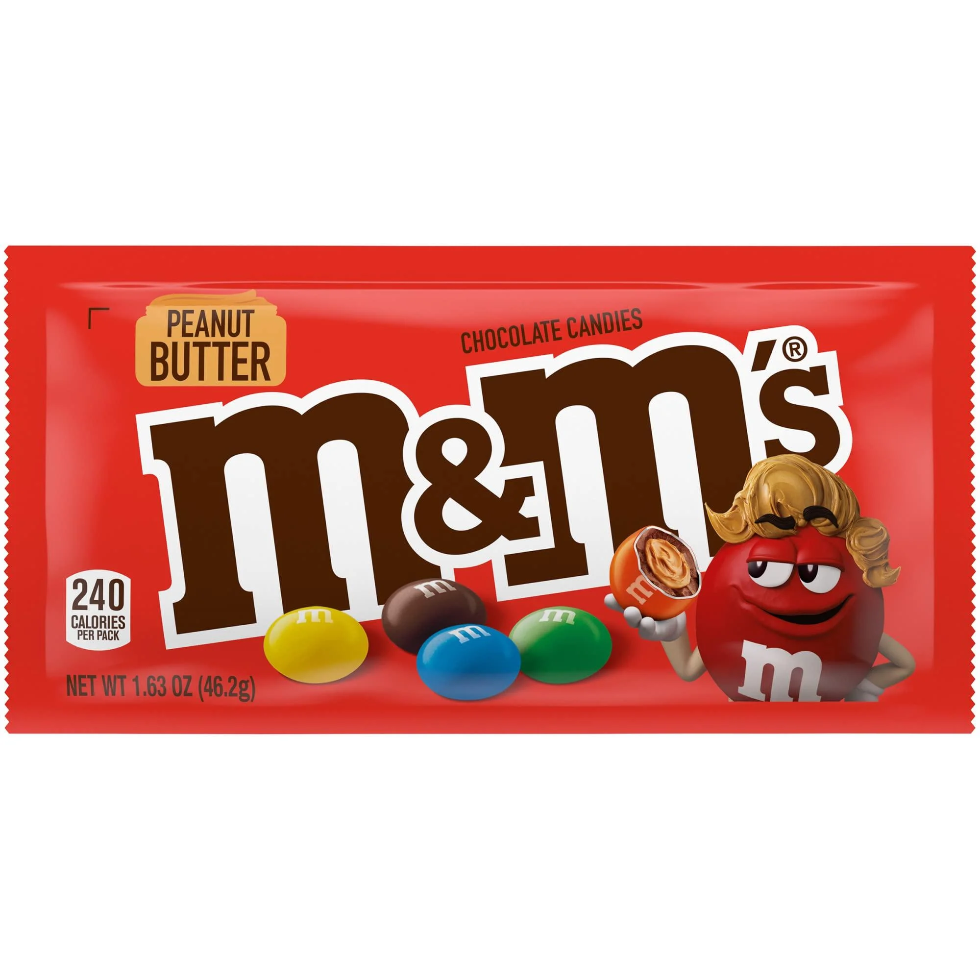 M&m's - Beurre de Cacahu te Boite 24 x 46.2g Beurre d'arachide 2.9 oz