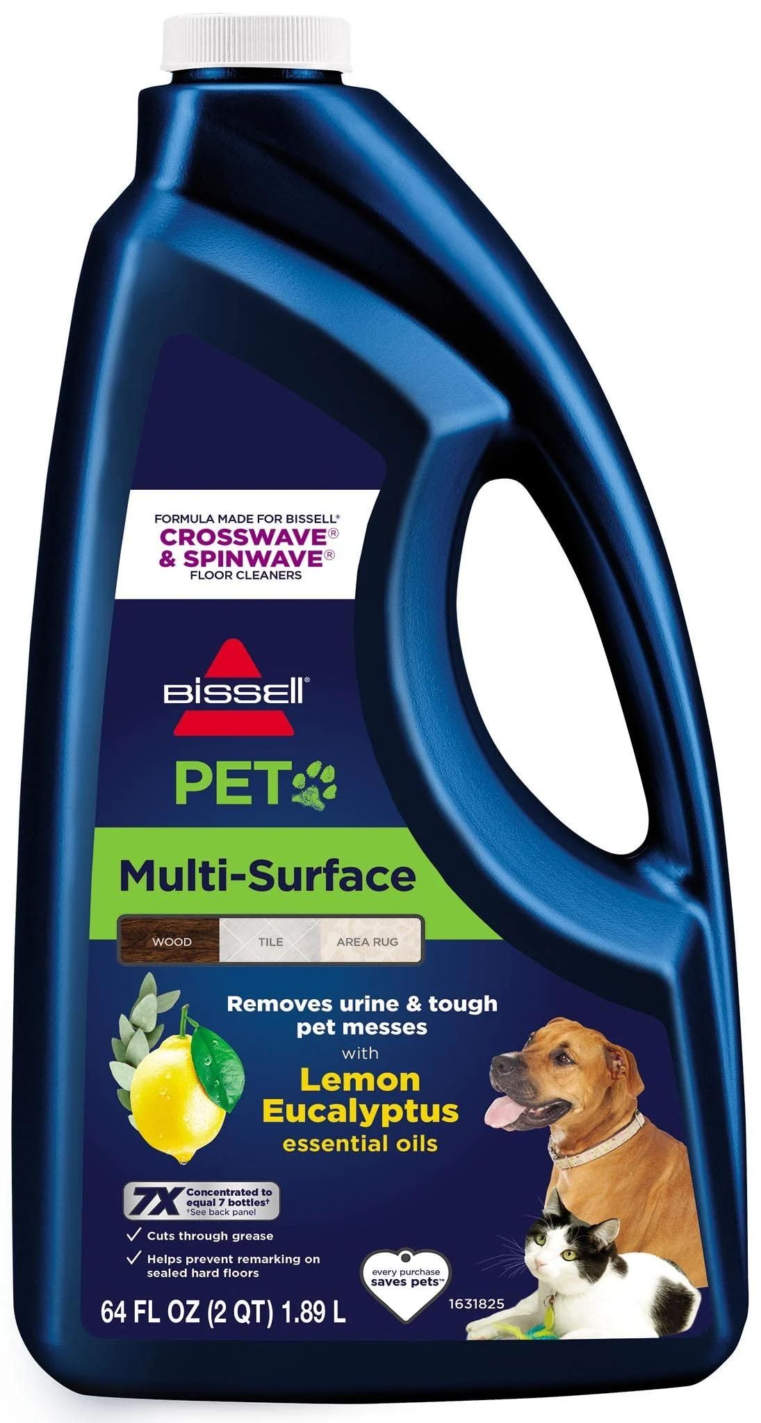 BISSELL Multi-Surface Pet with Citrus 64oz Multi-Surface Lemon Eucalyptus