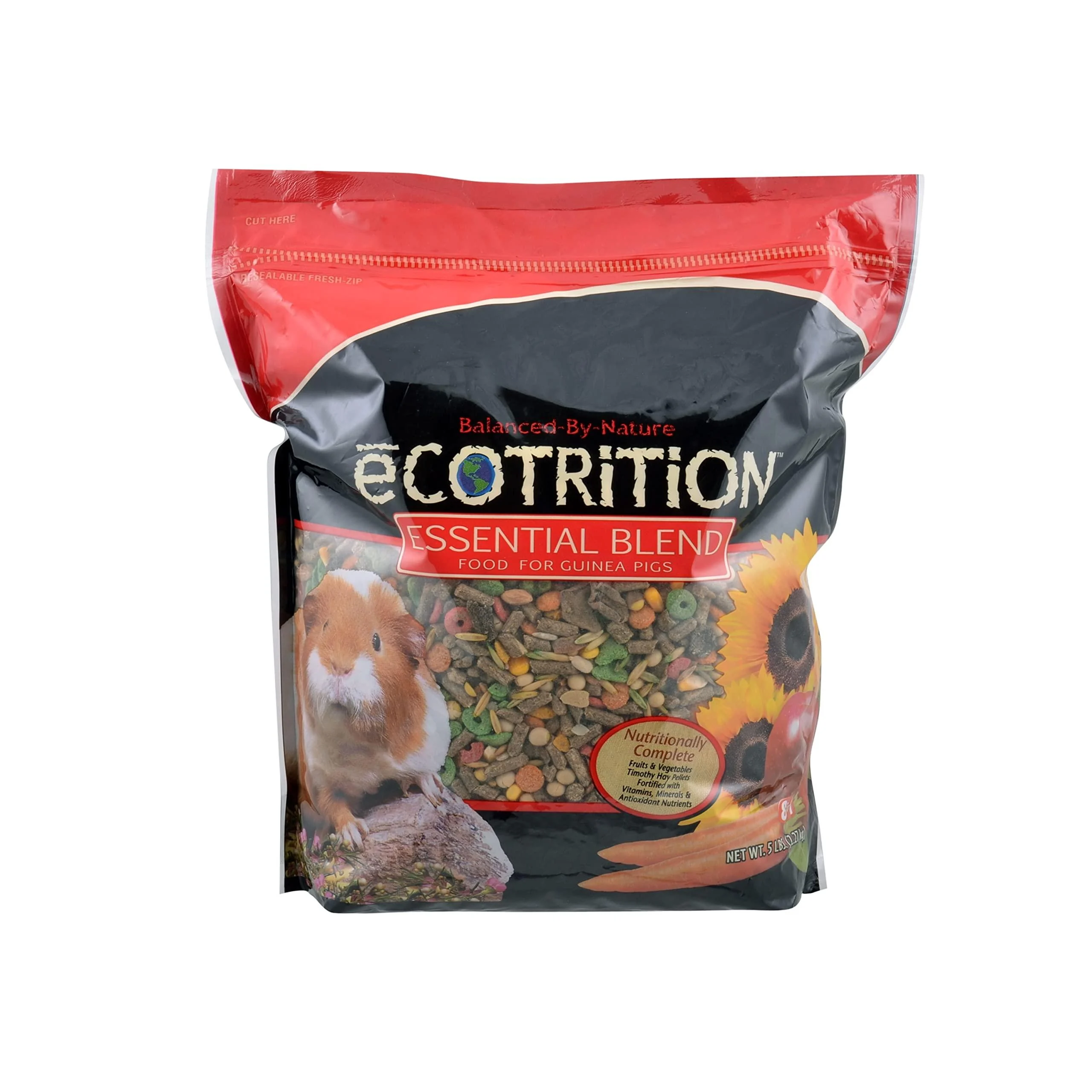 Ecotrition Essential Blend Food for Guinea Pigs 5 Pound (Pack of 1)
