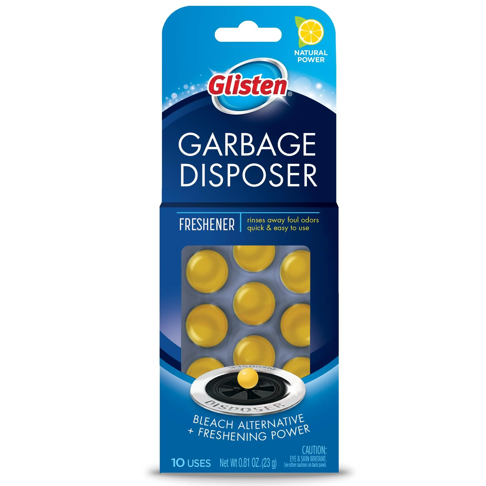 Glisten Disposer Care Freshener 10 Uses