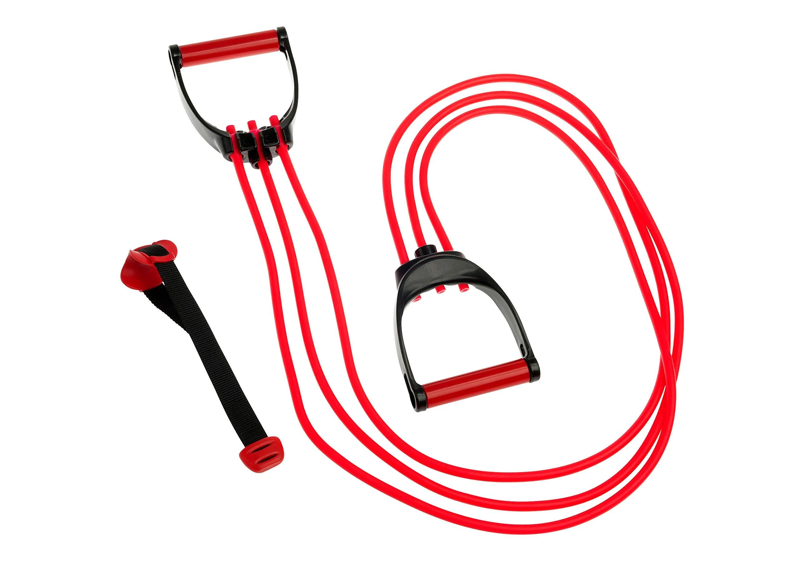 LIFELINE TNT Resistance Cable System Workout Bands 120 lbs Fully Adjustable with Handles and Door Anchor