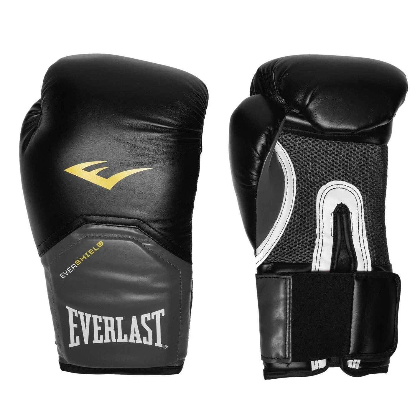 Everlast Pro Style Training Gloves Black 12 oz