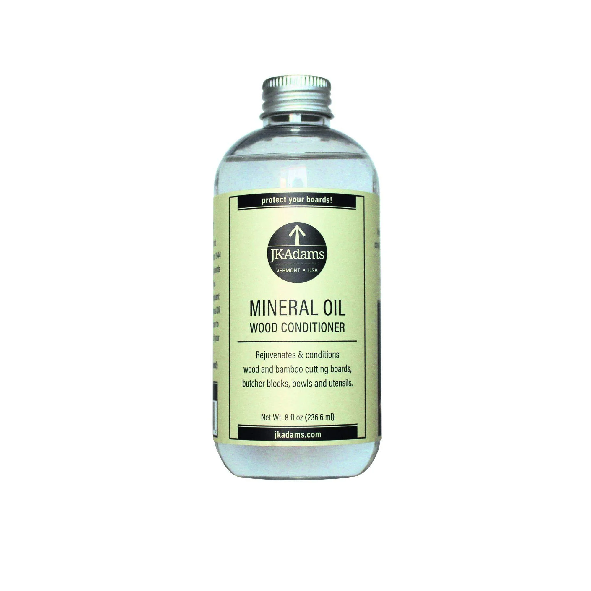 J.K. Adams 8-Ounce Mineral Oil Wood Conditioner 8 Oz