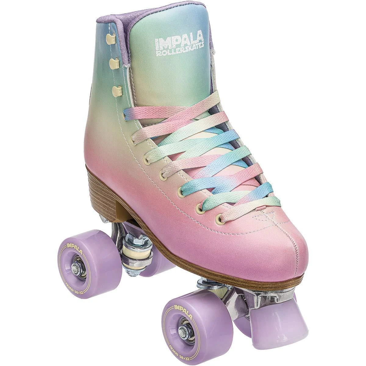 Impala Women's Quad Skate-improller1 6 Pastel Fade