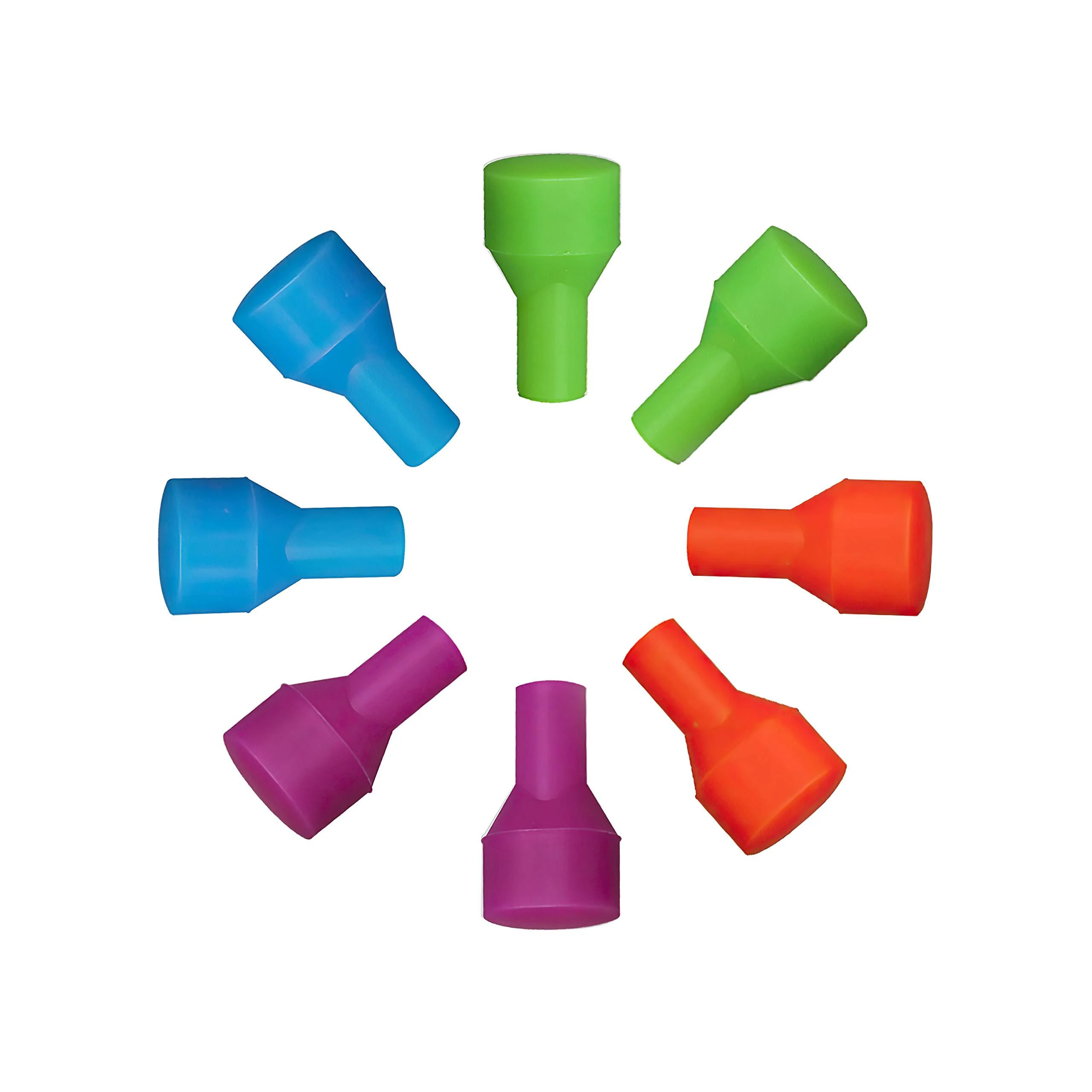 VFVIMN Bite Valve Replacement Mouthpieces Hydration Pack Bladder for CamelBak Most Brand 8 Pack Mouthpiece 4 Colors Mixed