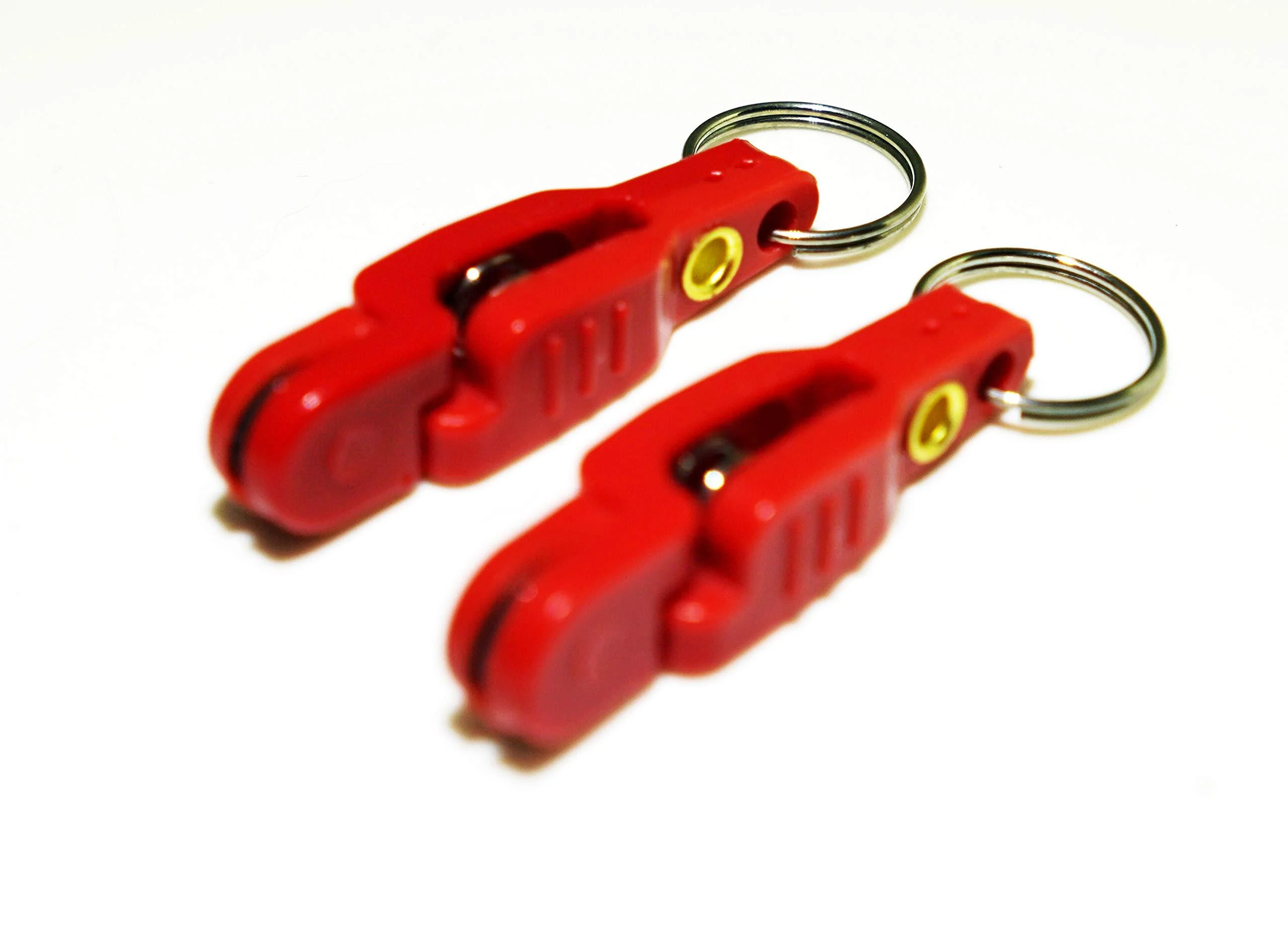 Bimini Lures Pro Snap Weights for trolling - Red Clip Red - 2 Clips per pack