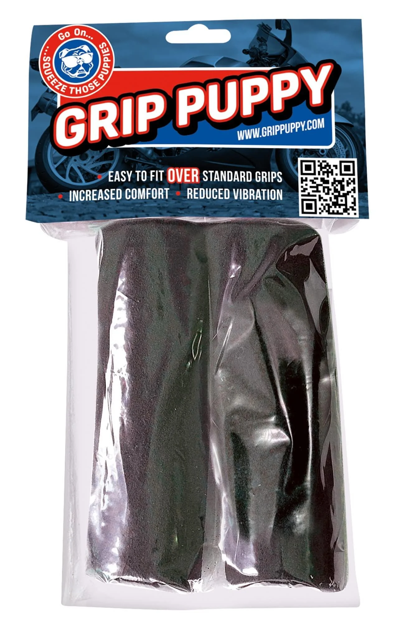 Grip Puppy Ultimate Comfort Grips for Motorcycles/Scooters etc