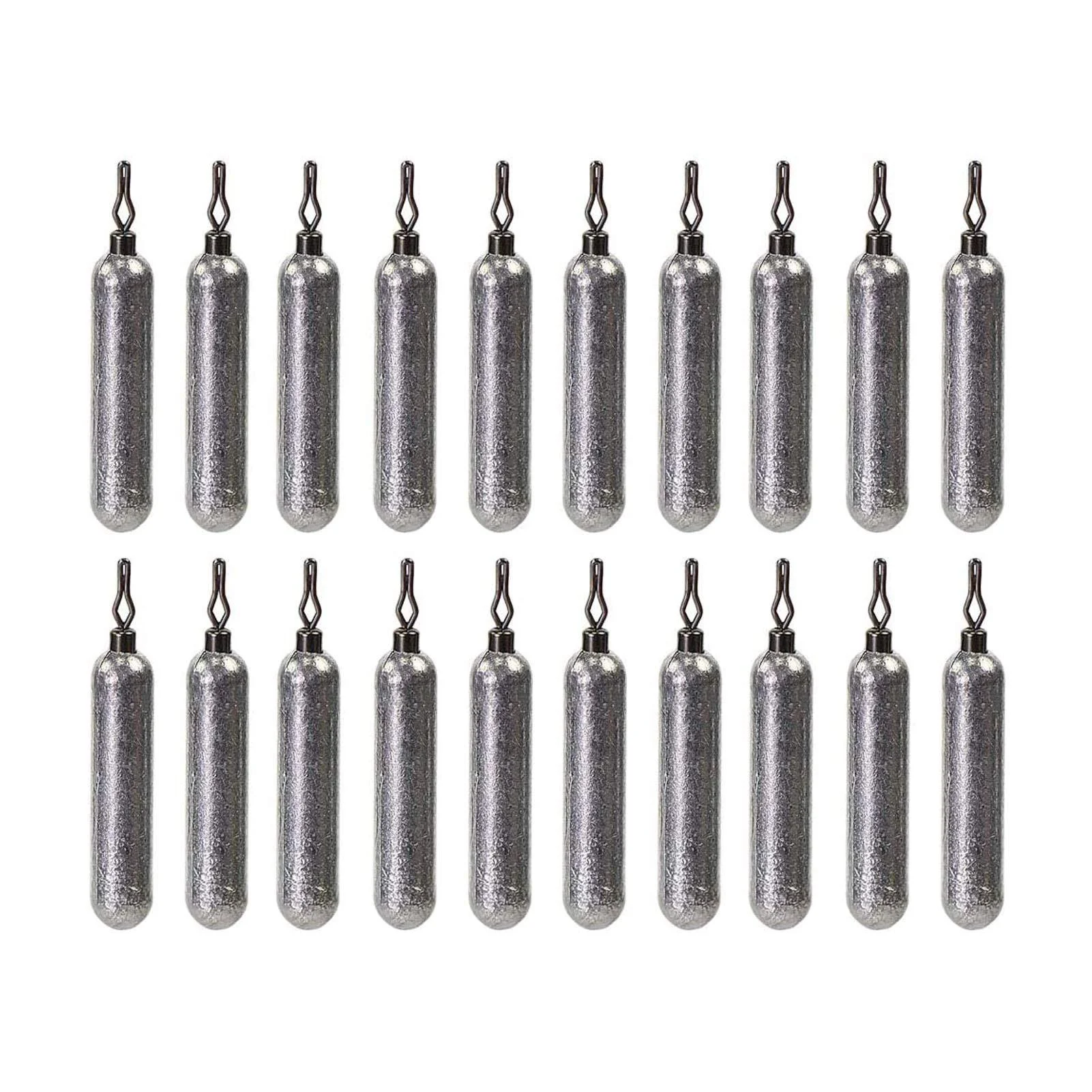 Croch Drop Shot Weights Hand Poured Size 1/8 1/4 3/8 (20 per Pack) 1/4OZ