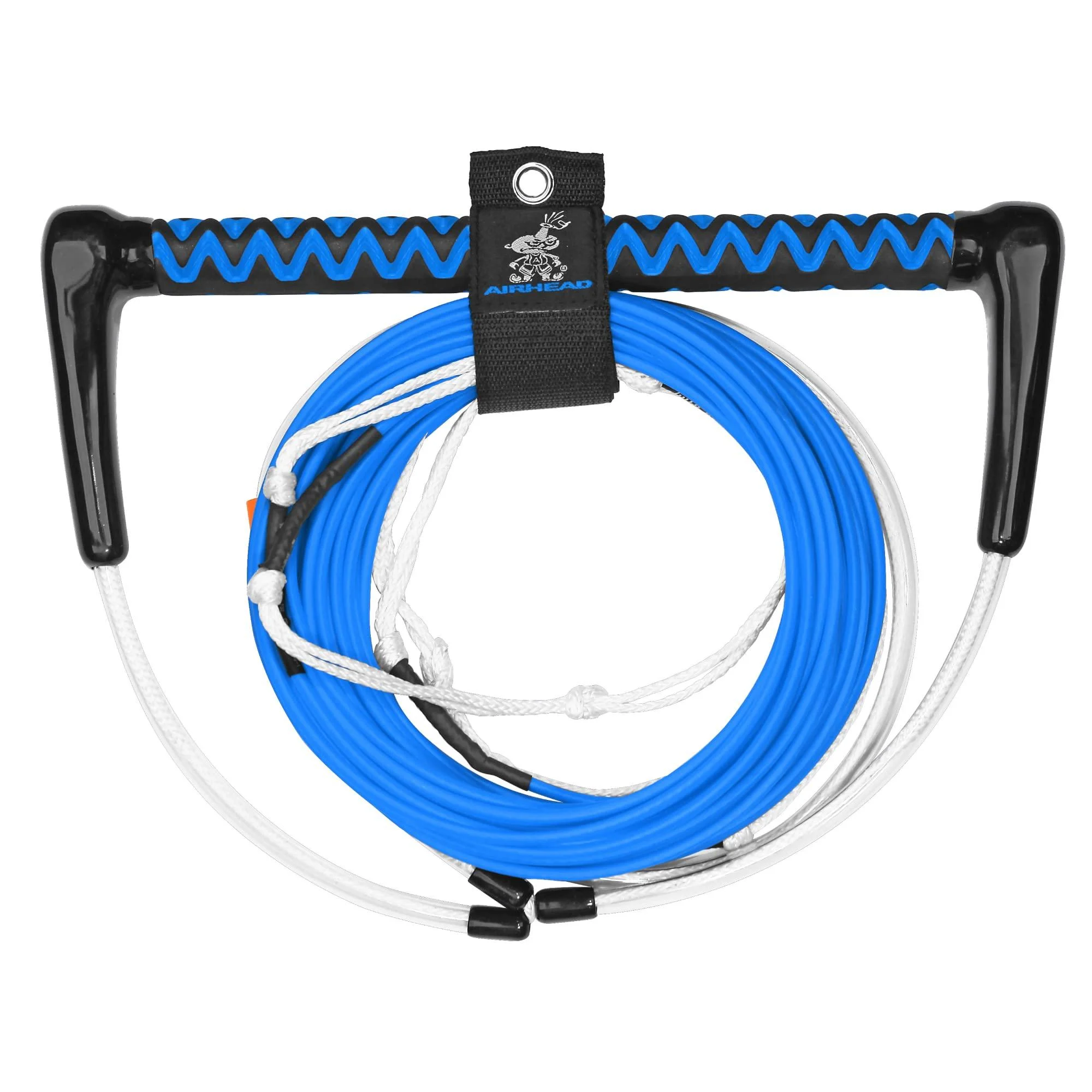 Airhead Dyneema Thermal Wakeboard Rope, 4 Sections, 75-Feet, Multiple Colors Available Electric Blue