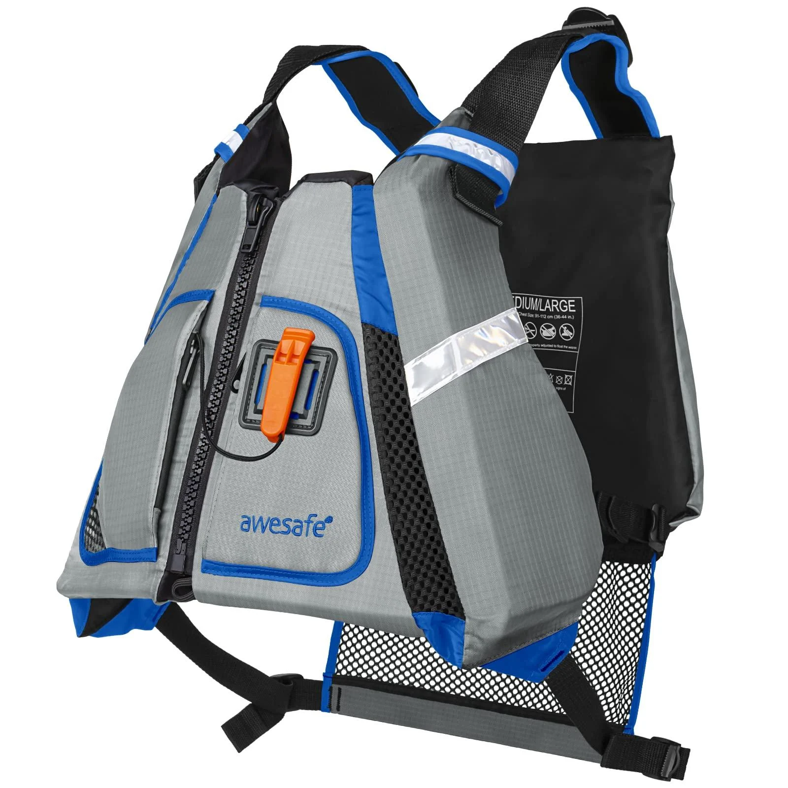 awesafe Adult Watersport Universal Vest Blue Medium/Large