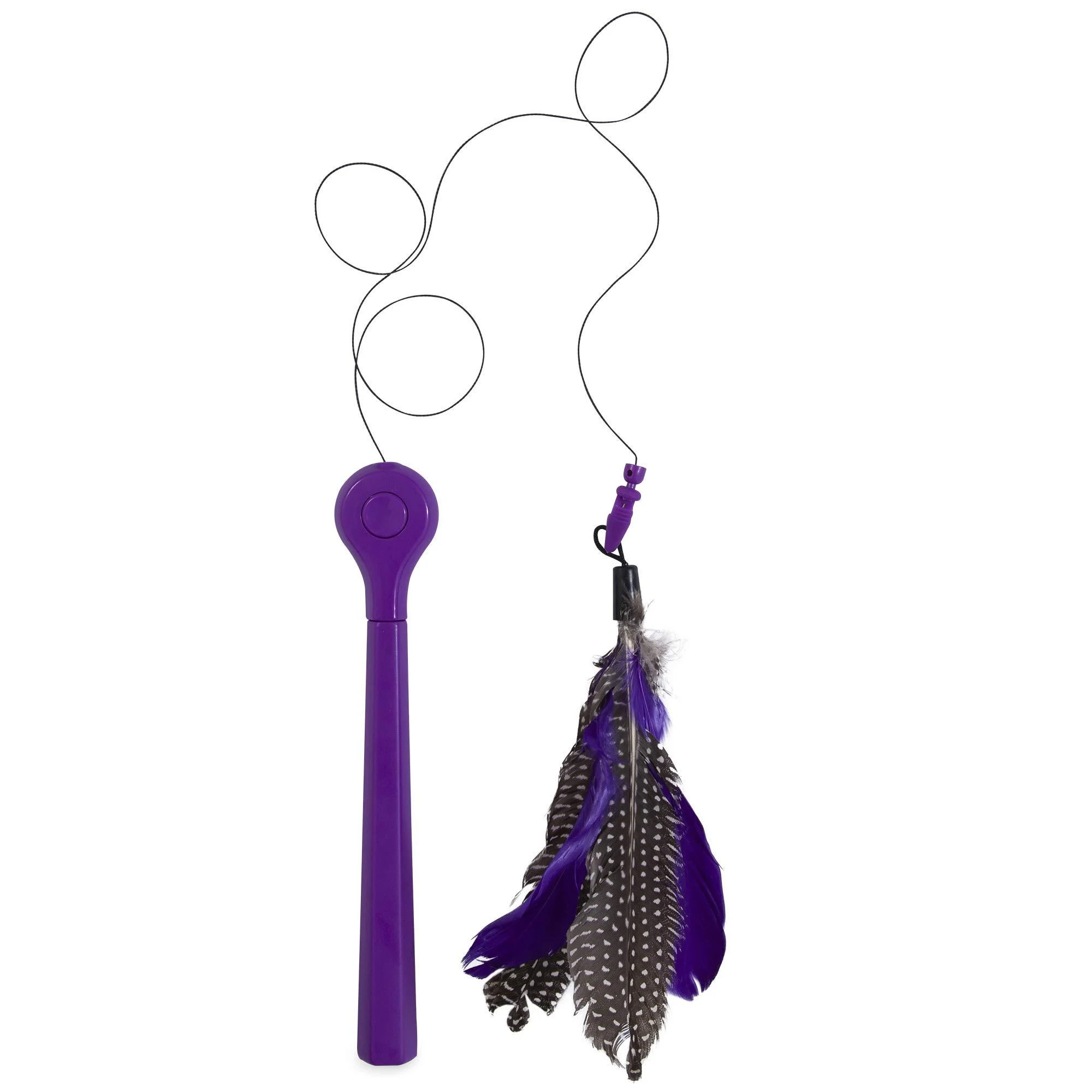 JACKSON GALAXY AIR Wand Air With Feather Toy(Various Colors) - Petmate