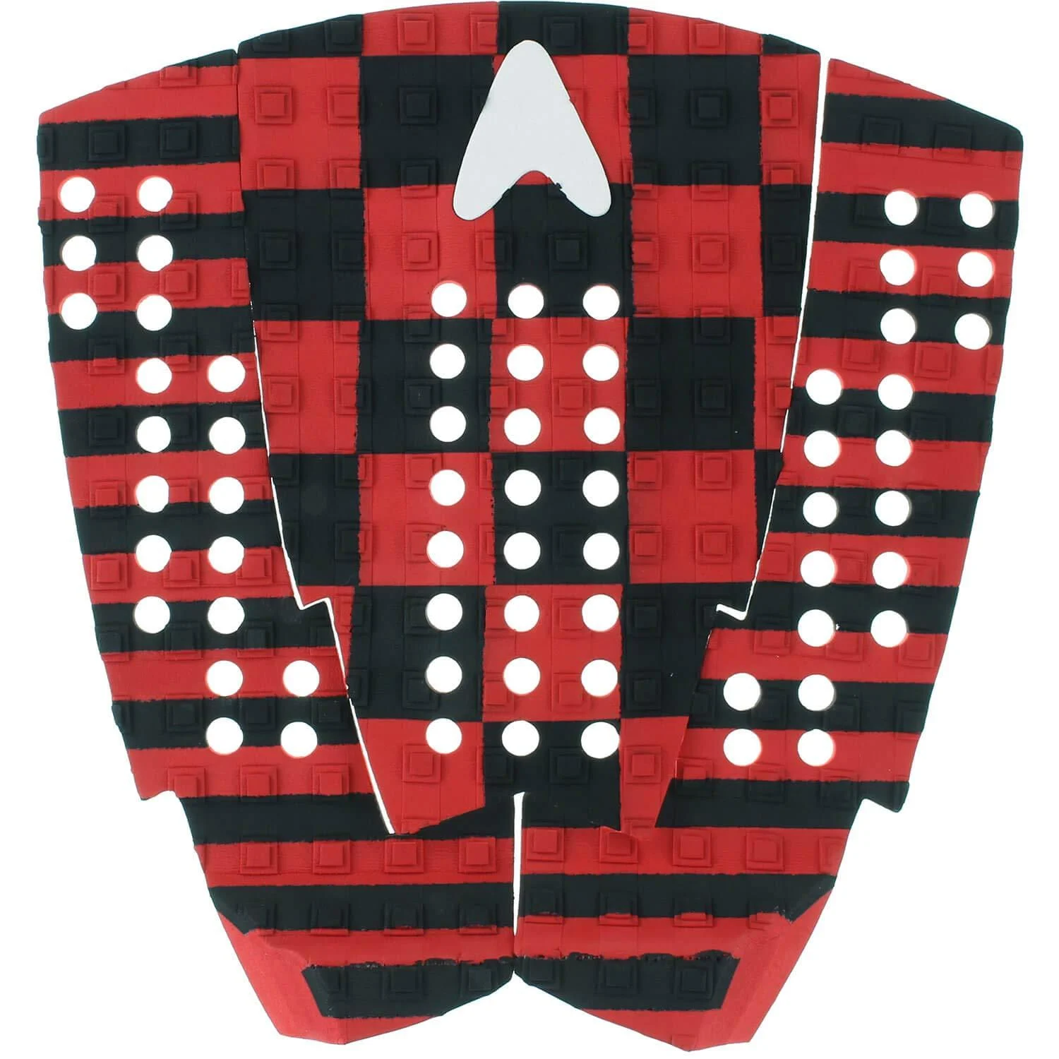 Astrodeck Christian Fletcher CF007 Black/Red Surfboard Traction Pad