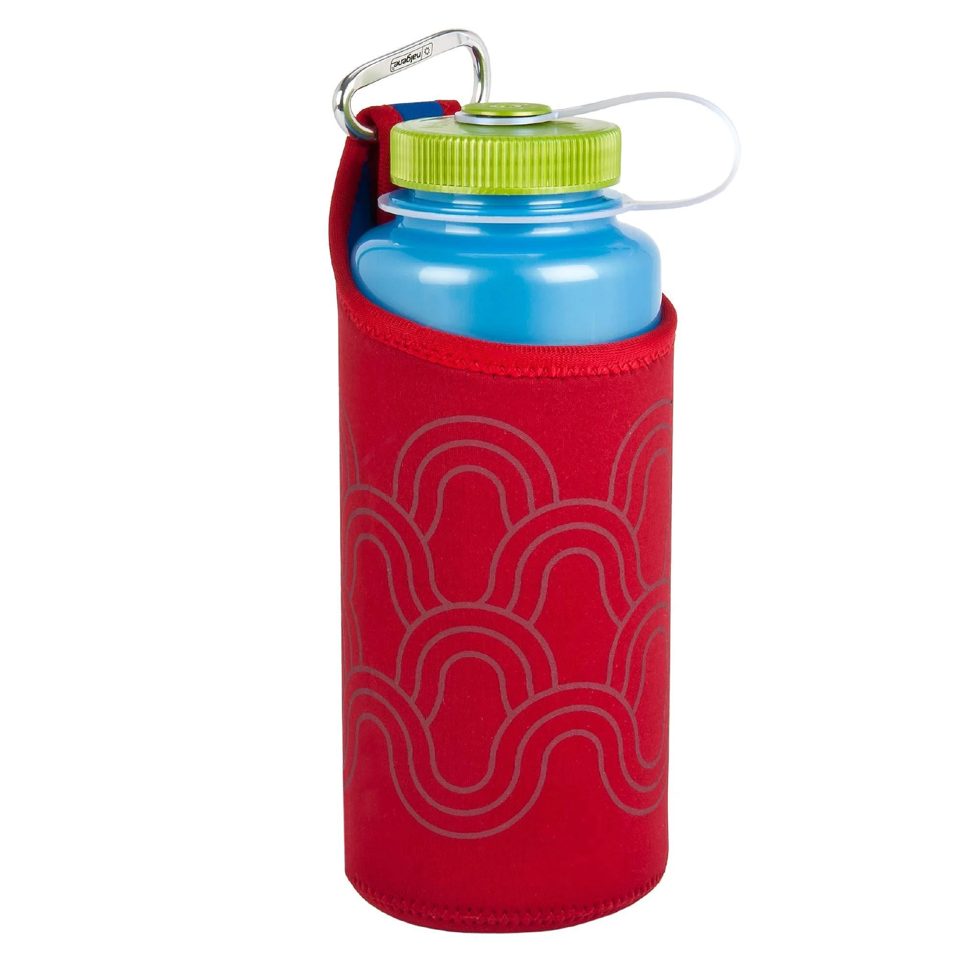 Nalgene plastic bottles 'Bottle Clothing' Red
