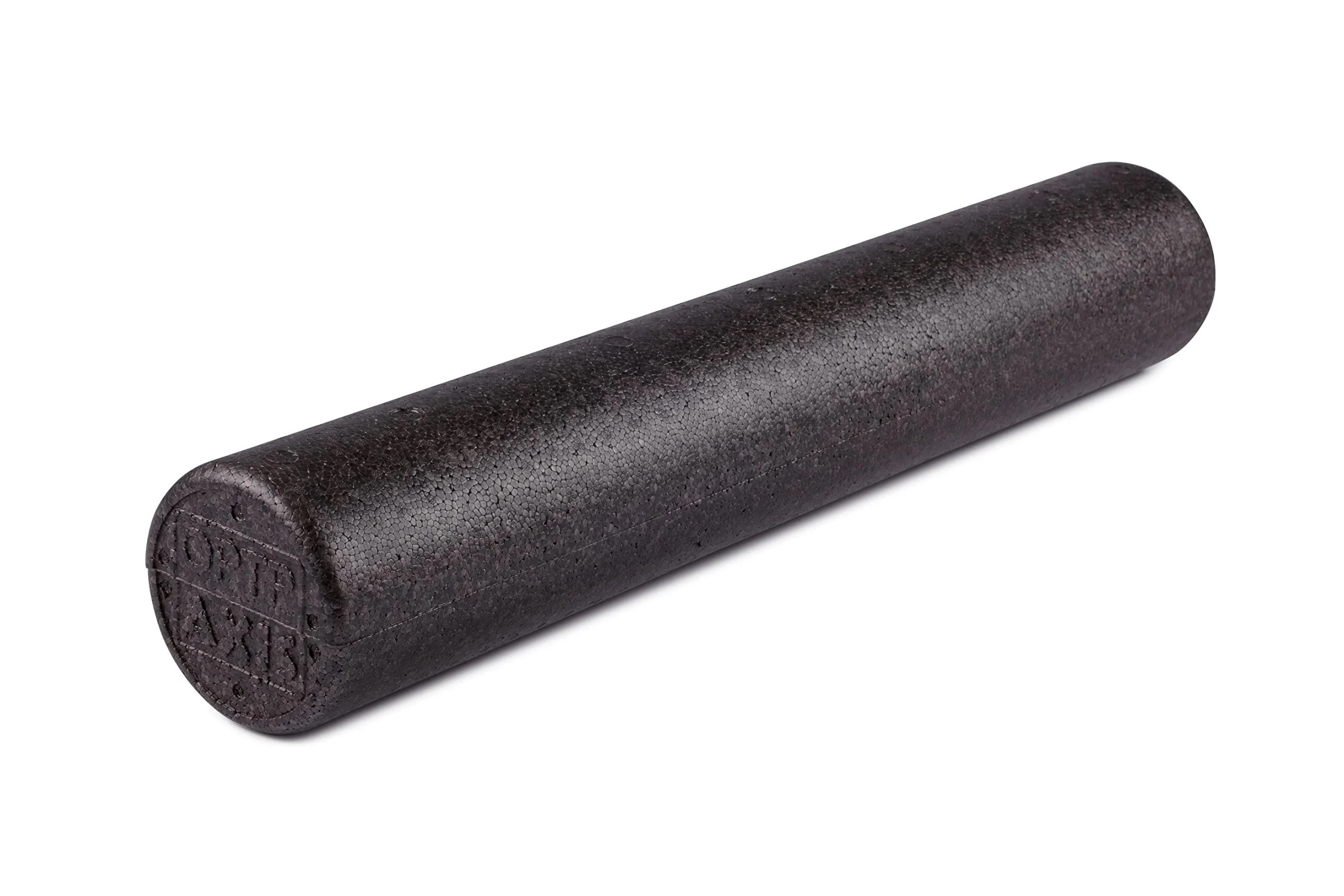 OPTP AXIS Foam Roller - Firm Density, Black, 36" x 6" Round (AXR366) 36-Inch Round Standard Packaging