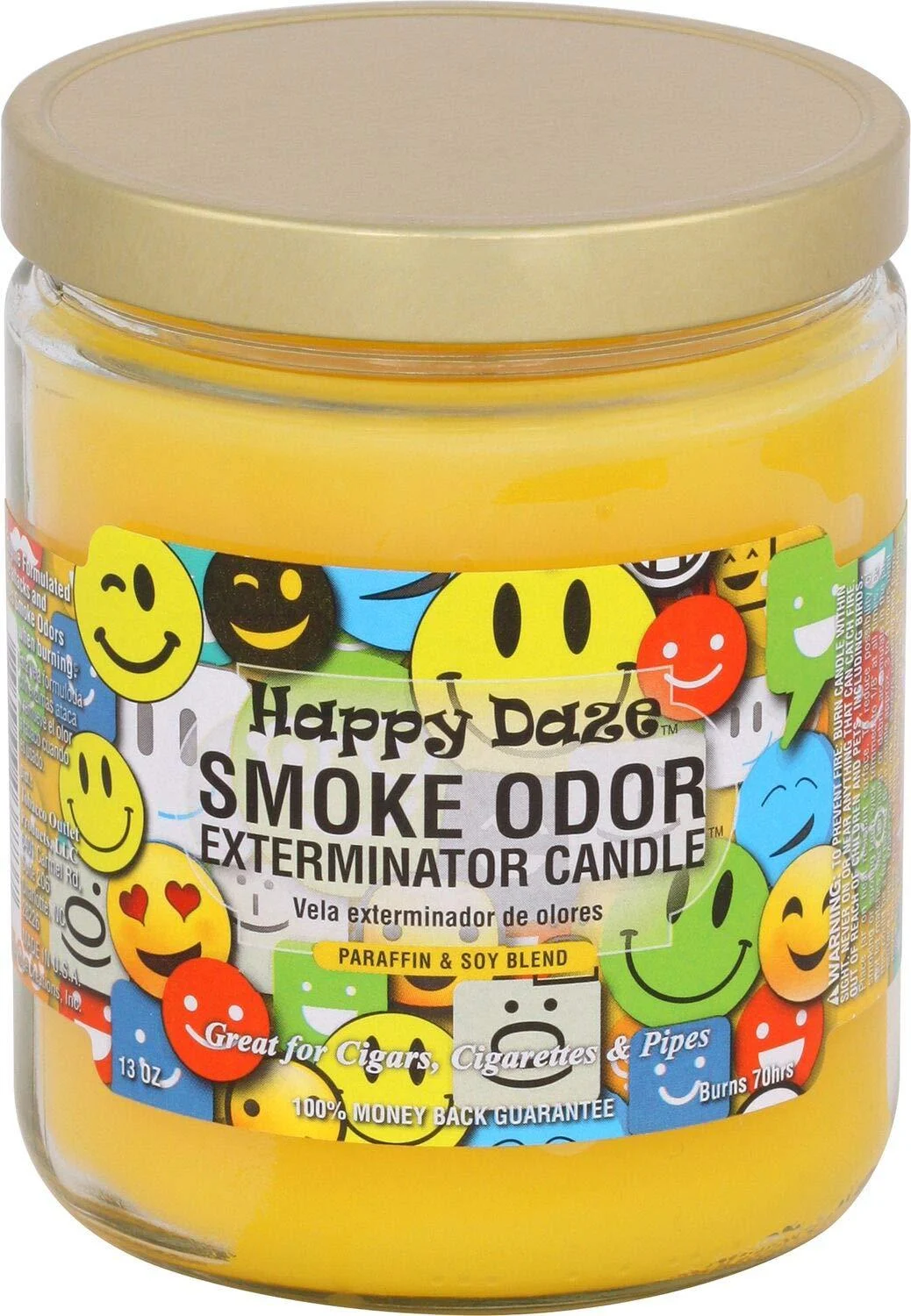 Smoke Odor Exterminator 13oz Jar Candles (Happy Daze 2)