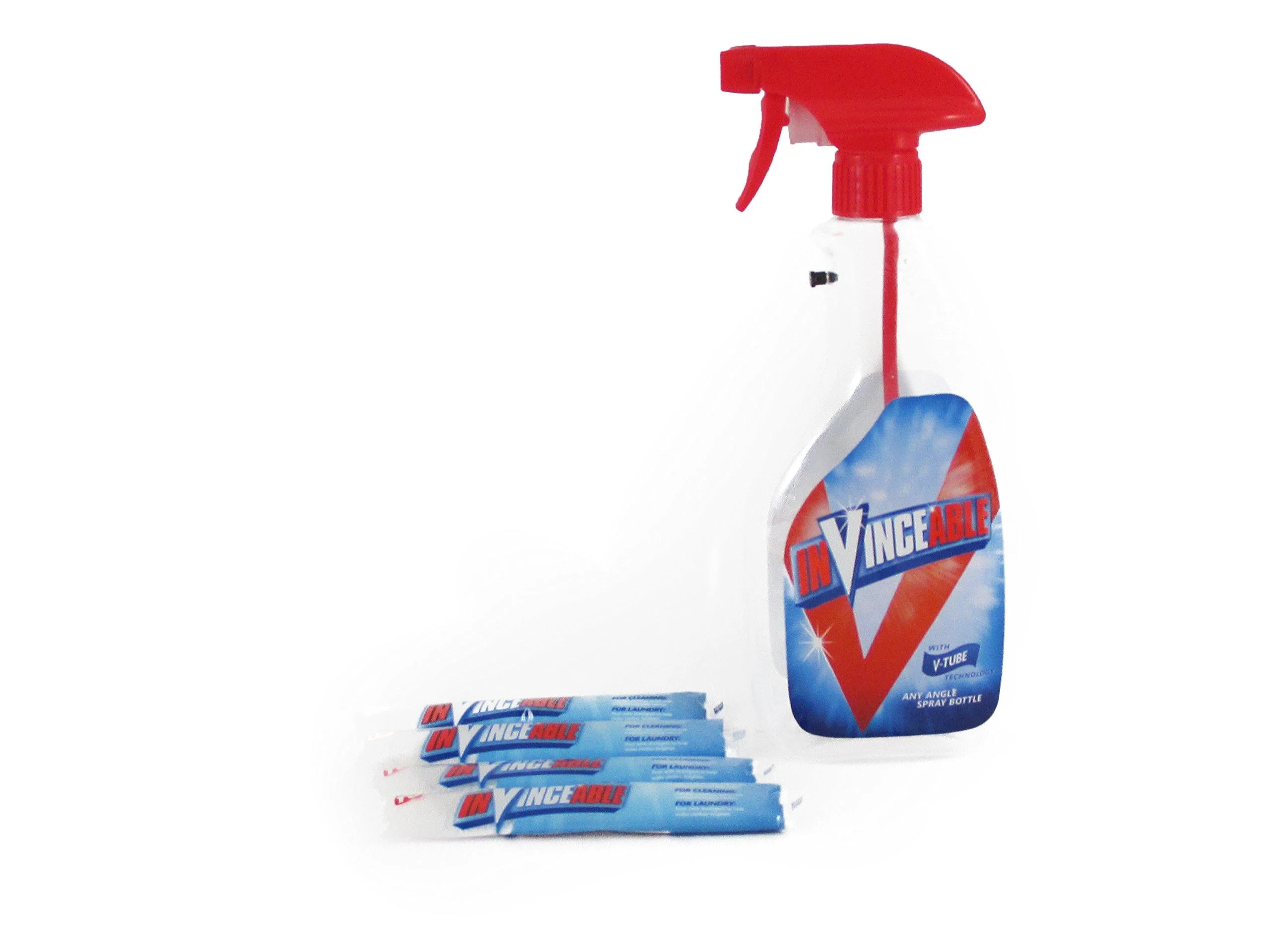 Invinceable All-In-One Stain Fighter General Cleaner Laundry Booster 9 Ounce