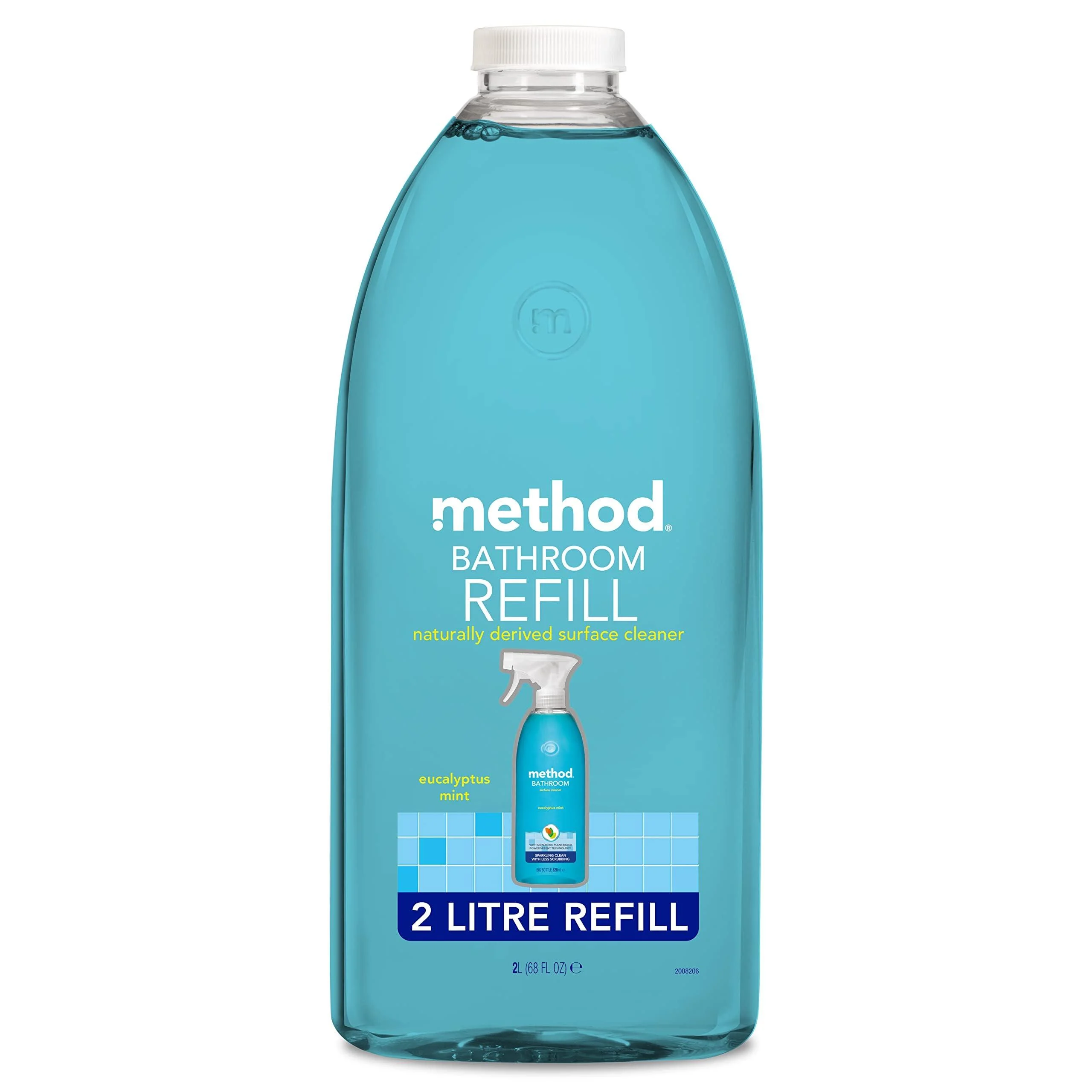 Method Bathroom Cleaner Refill Eucalyptus Mint 2 L 2 l (Pack of 1) Single