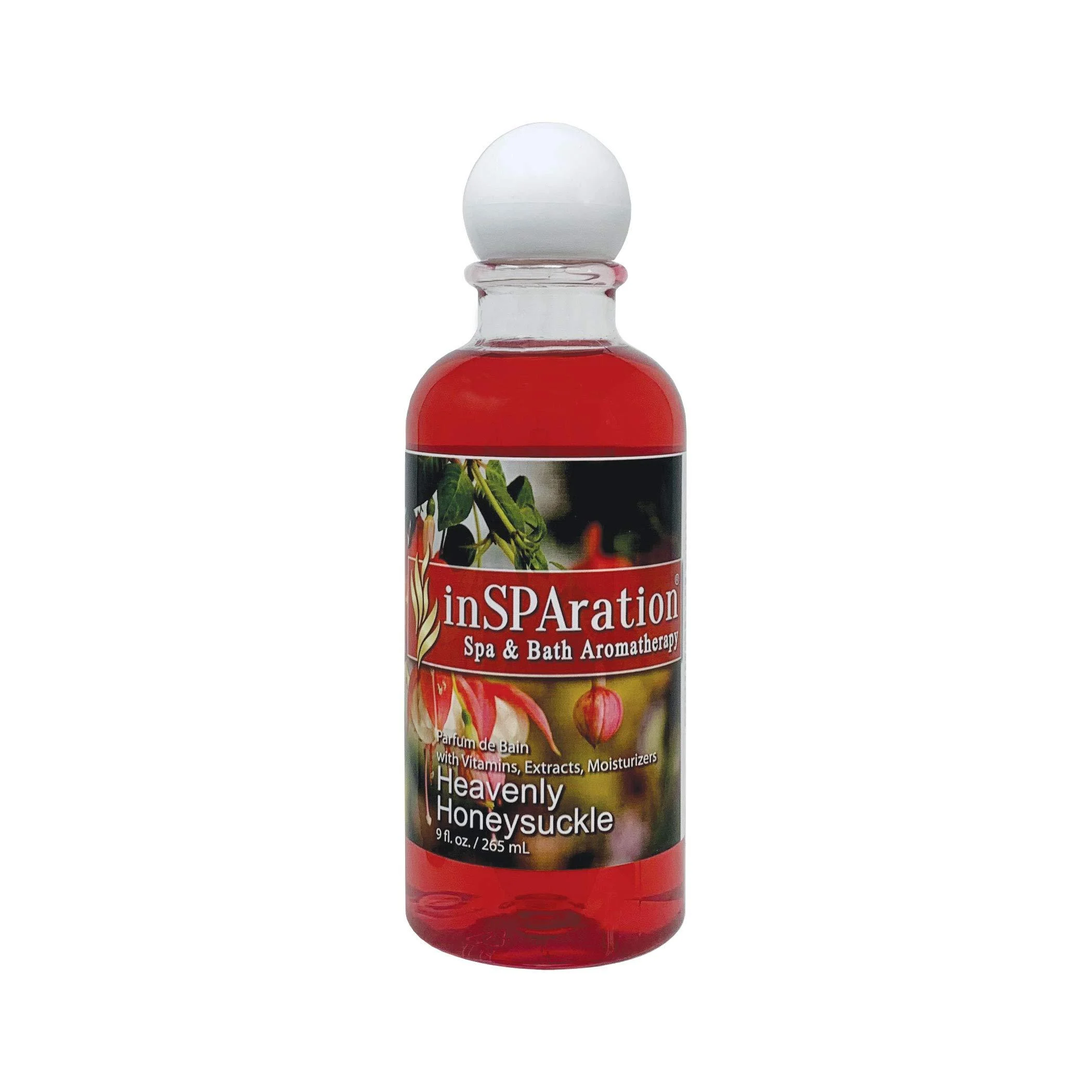 inSPAration Spa and Bath Aromatherapy 118X Spa Liquid 9-Ounce Heavenly Honeysuckle
