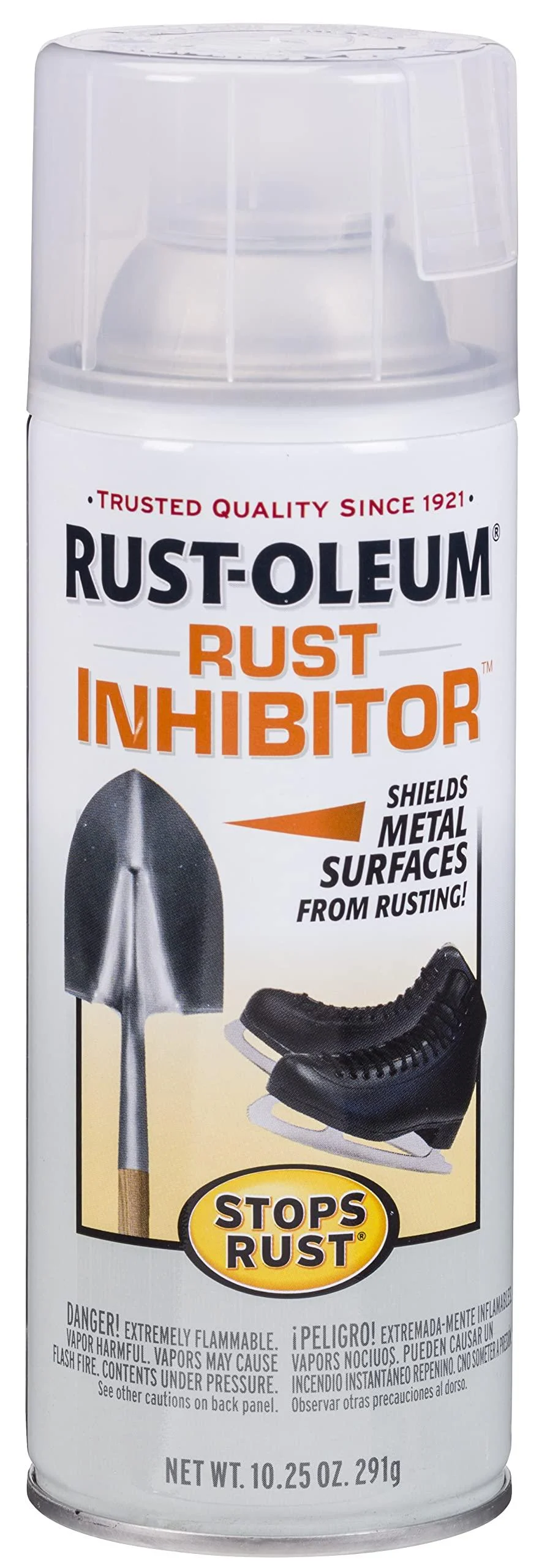 Rust-Oleum 224284 Stops Rust Inhibitor 10.25-Ounce Spray 10.25 Ounce (Pack of 1) Clear