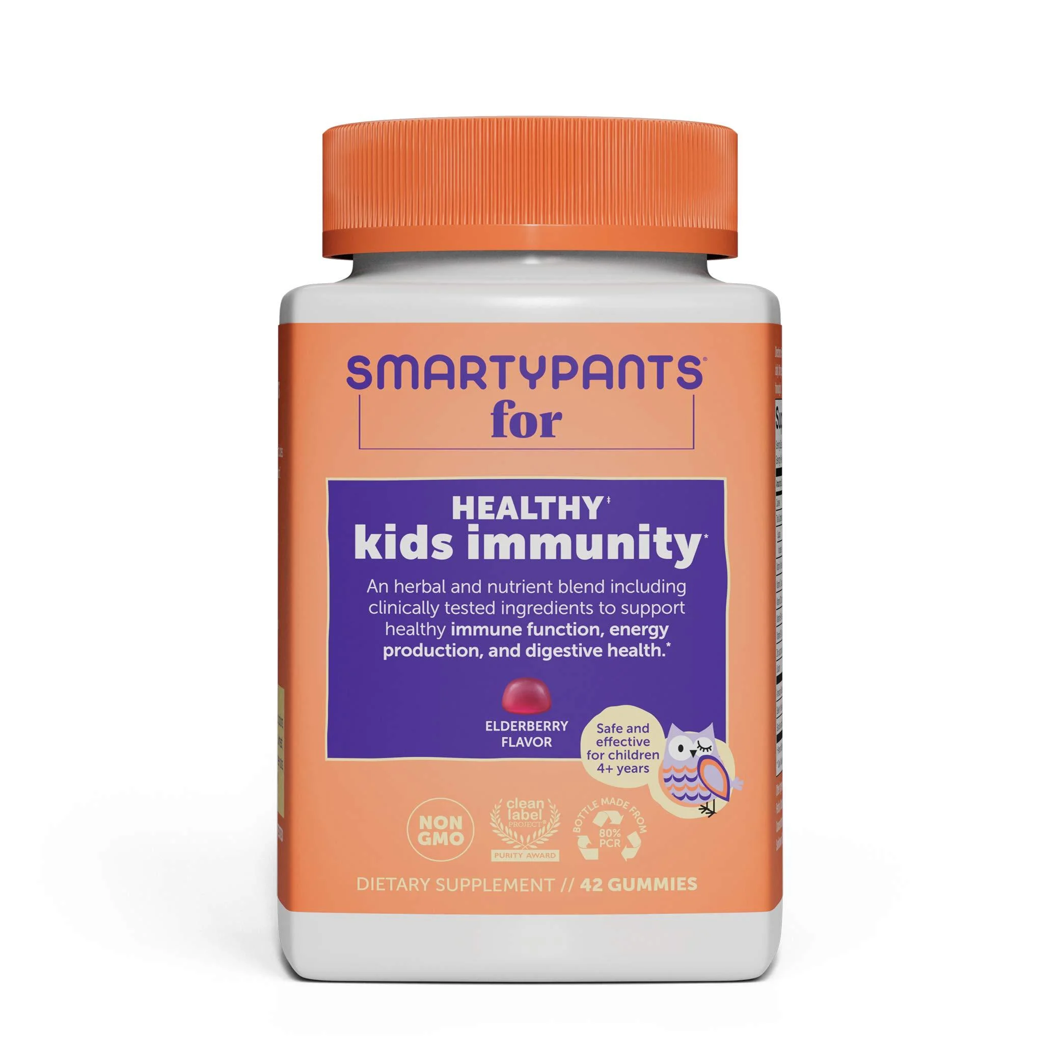 SmartyPants Kids Immunity Daily Gummy Multivitamins - 42 Gummies
