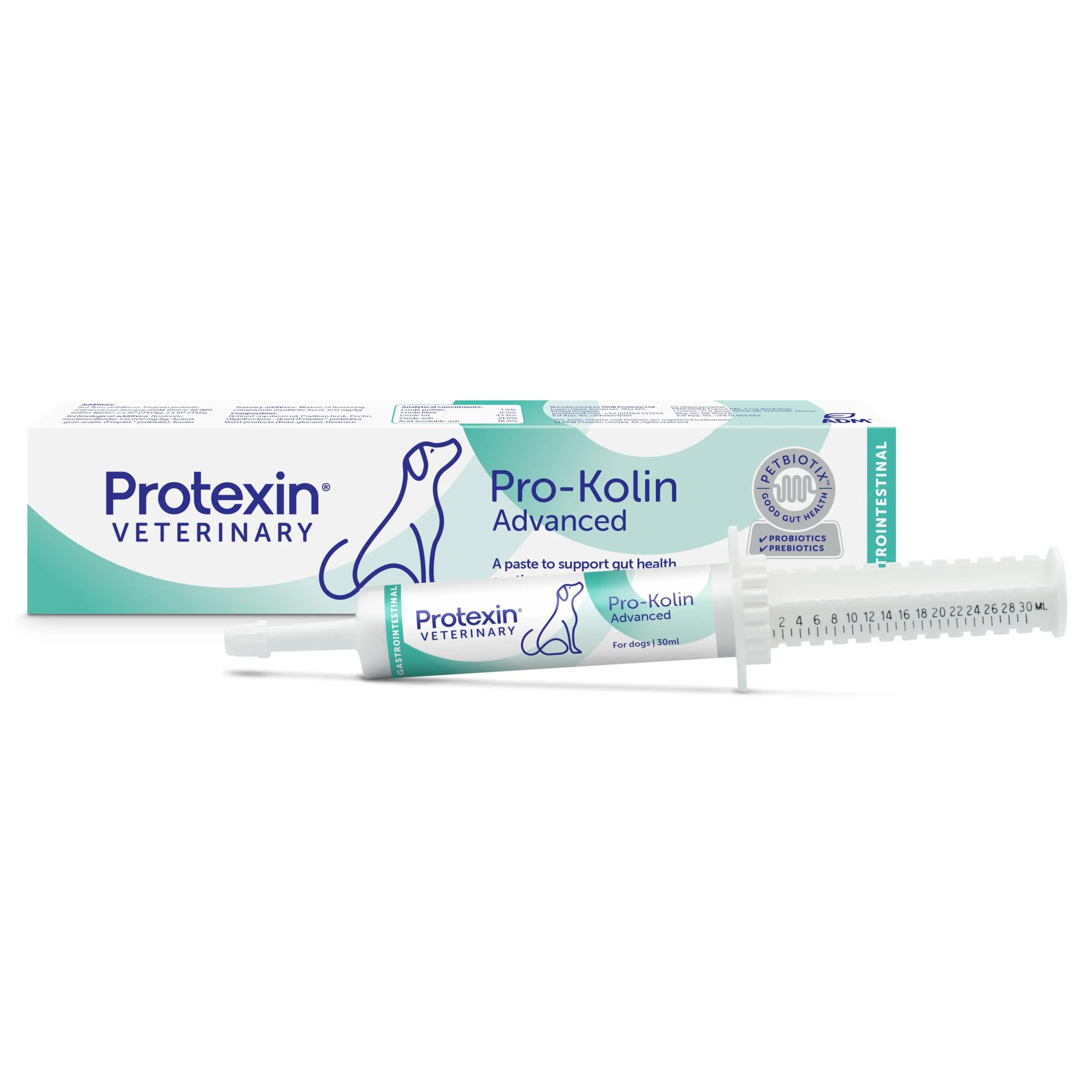 Protexin Veterinary Pro-Kolin Advanced for Dogs 30ml 30 ml (Pack of 1) Single