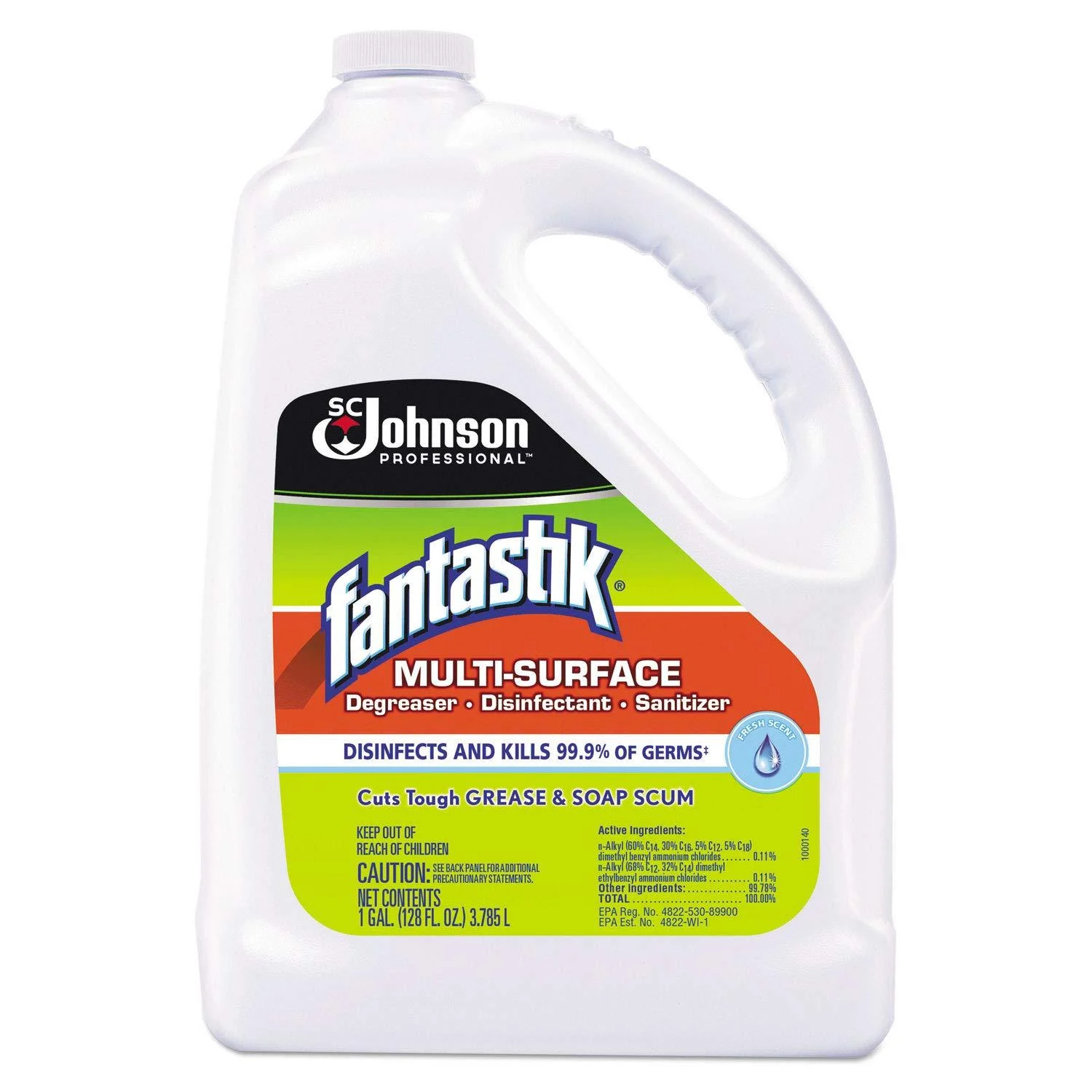Fantastik 682269EA All-Purpose Cleaner Pleasant Scent 1 gallon Bottle