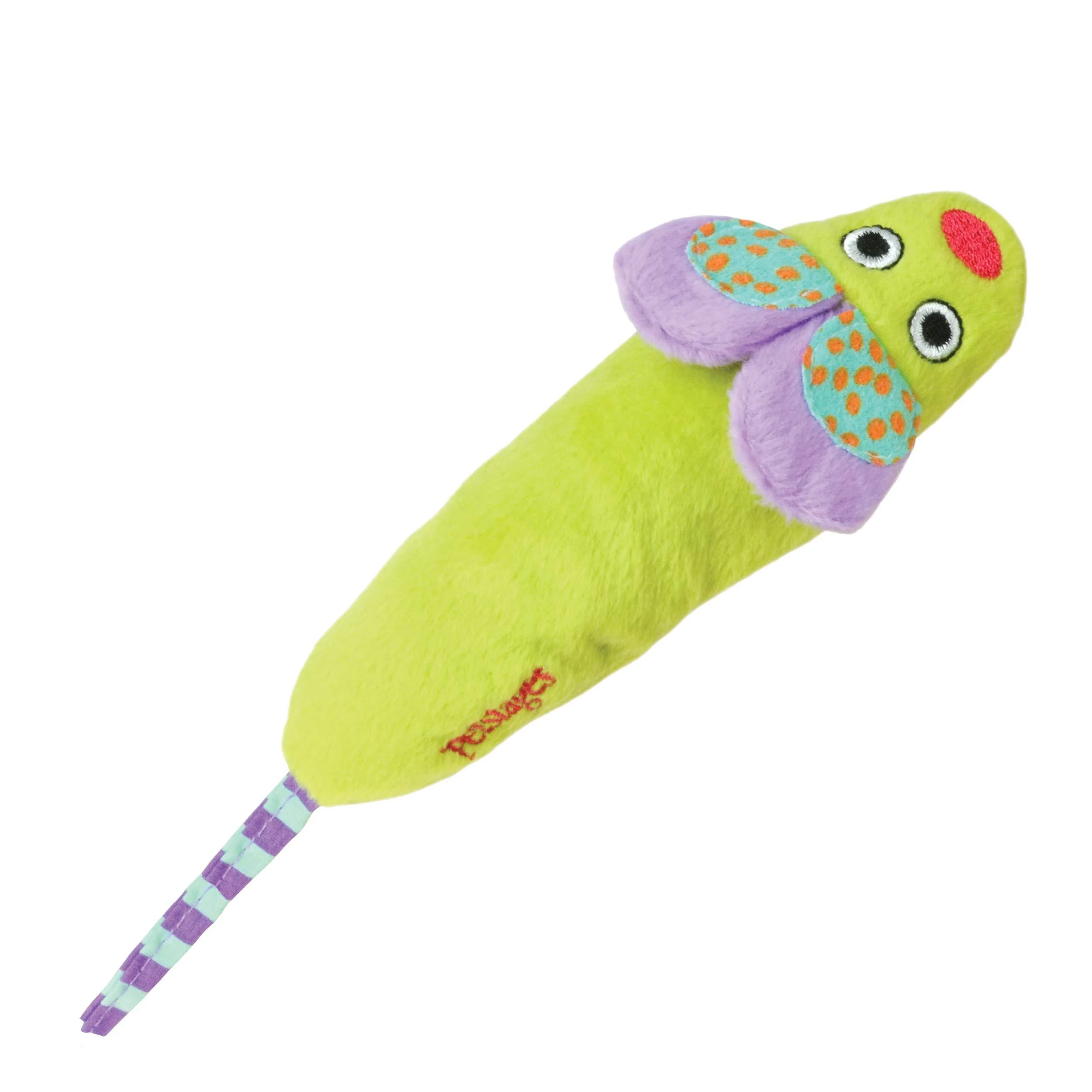 Petstages Green Magic Mightie Mouse - Mouse-shaped cat toy with catnip