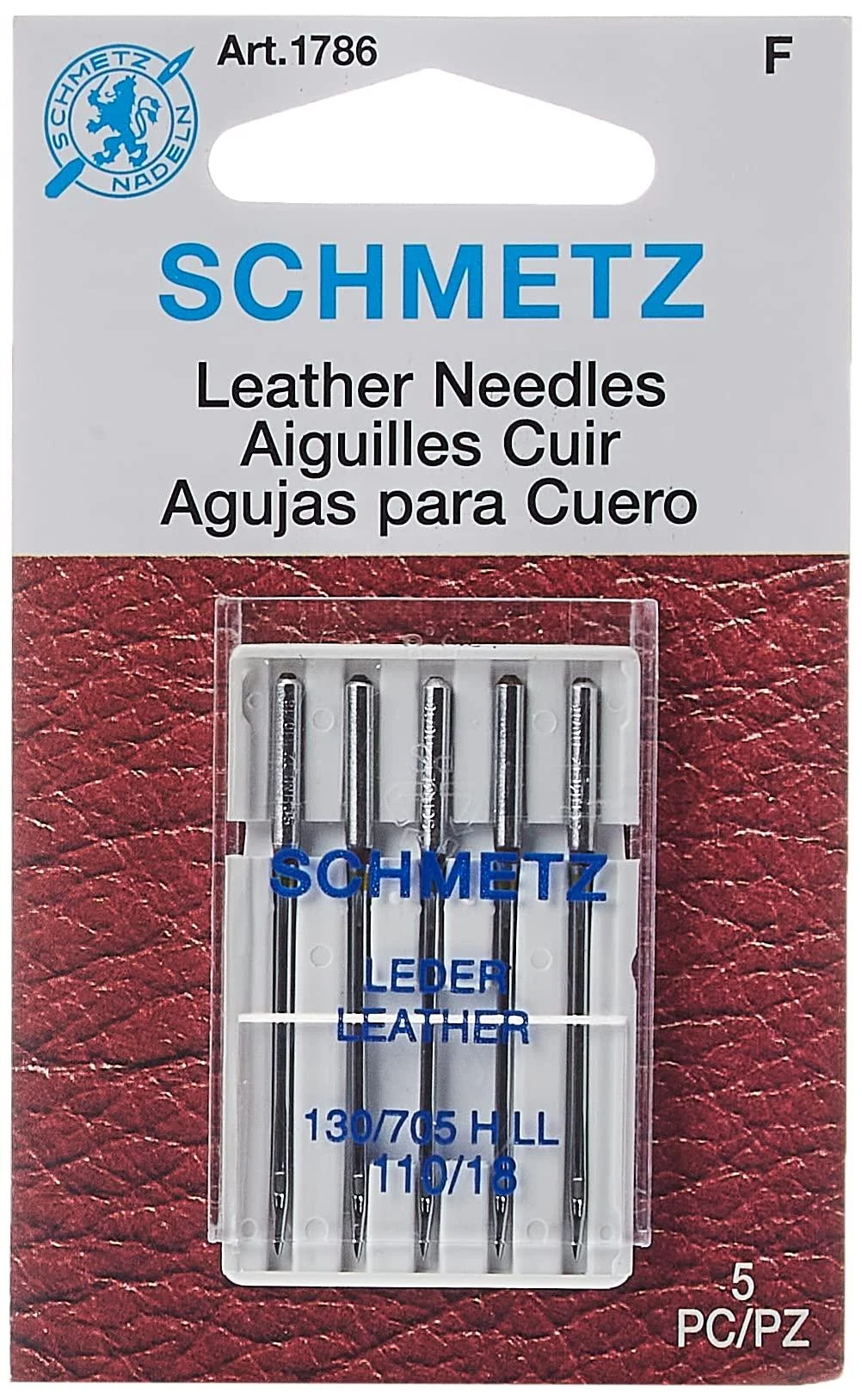 Schmetz Leather Machine Needle Size 18/110
