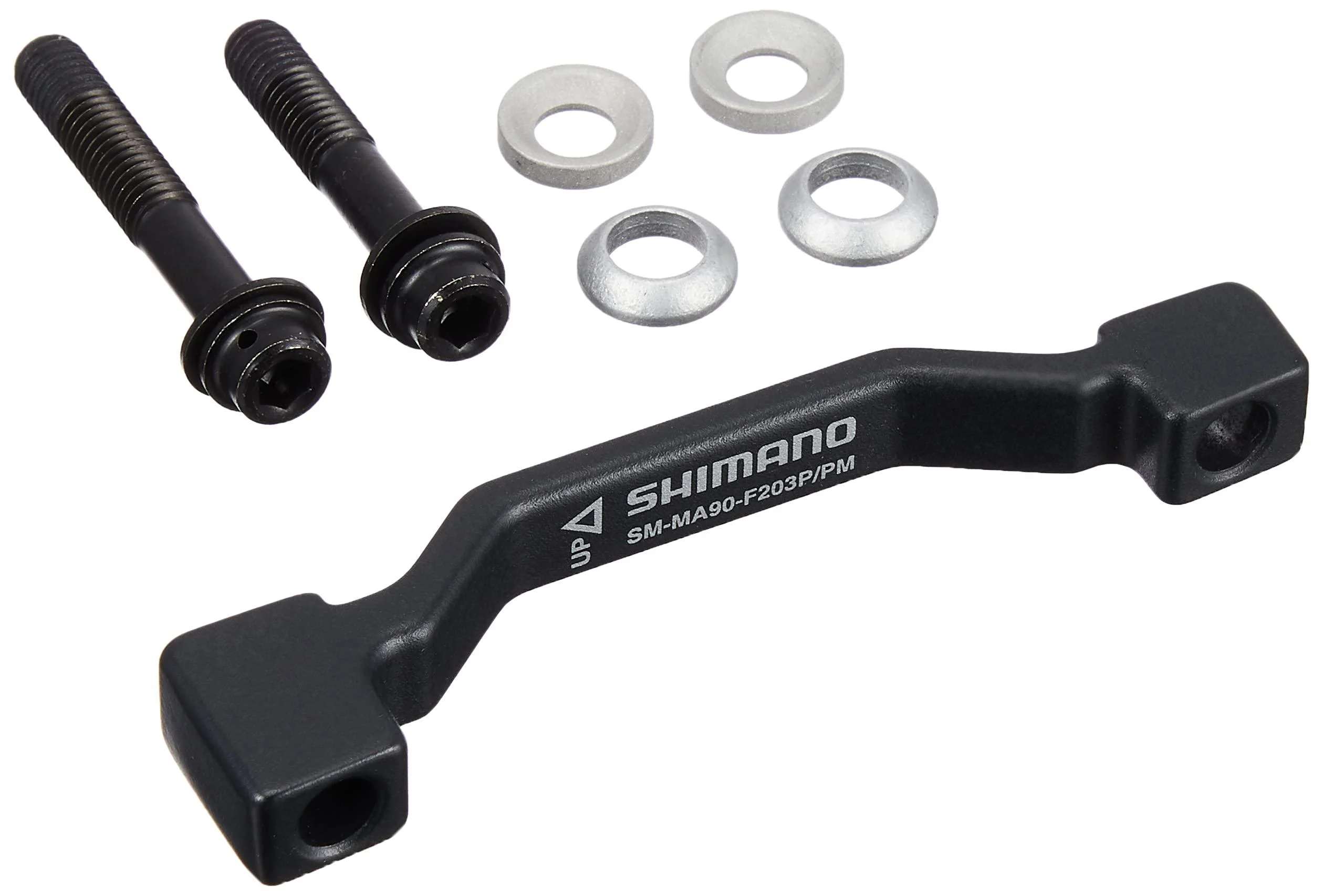 SHIMANO XTR adapter 180mm Front Post Fork Mount to 203mm Rotor us:one size