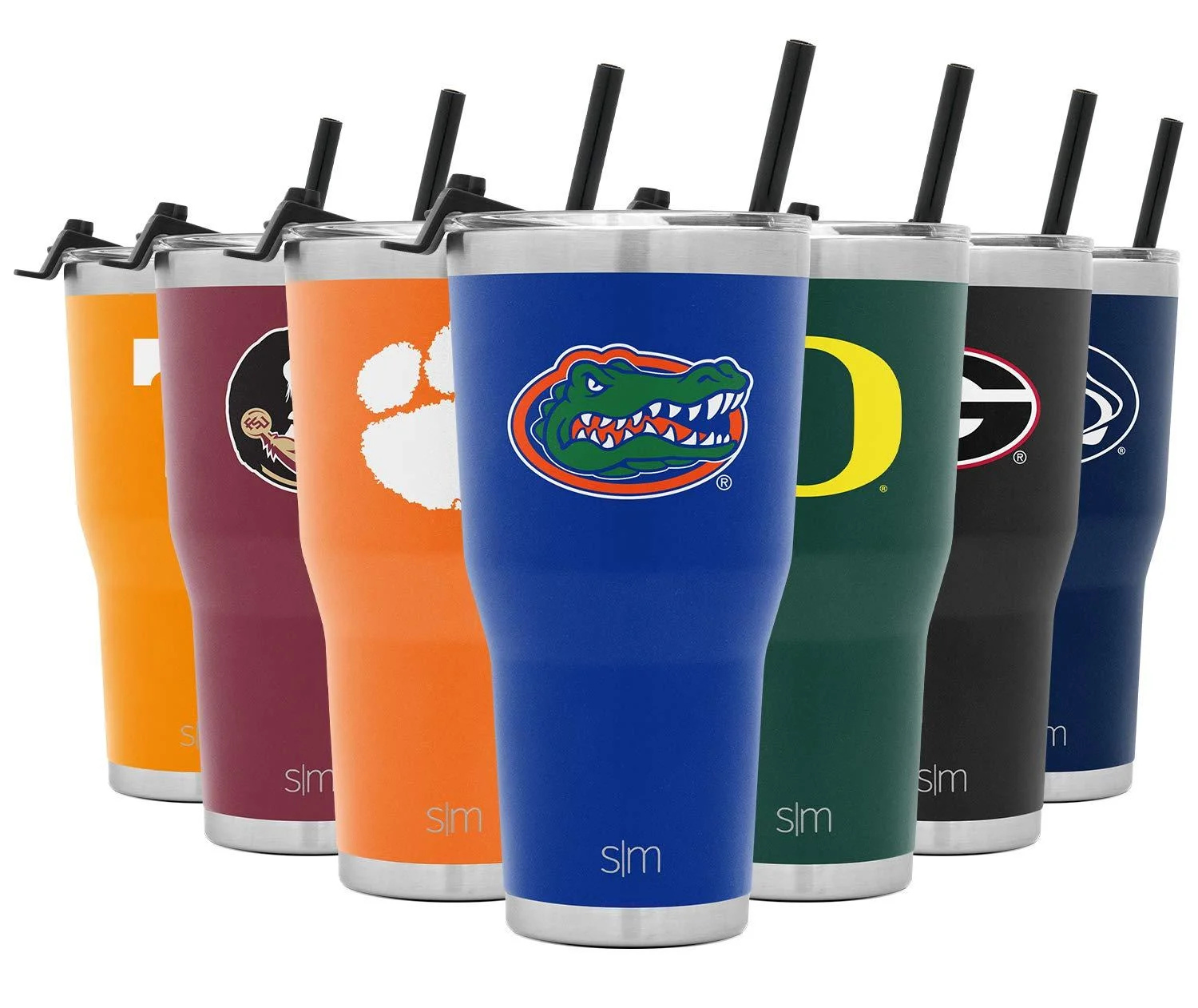 Simple Modern Officially Licensed Tumbler with Straw and Flip Lid Florida Gators