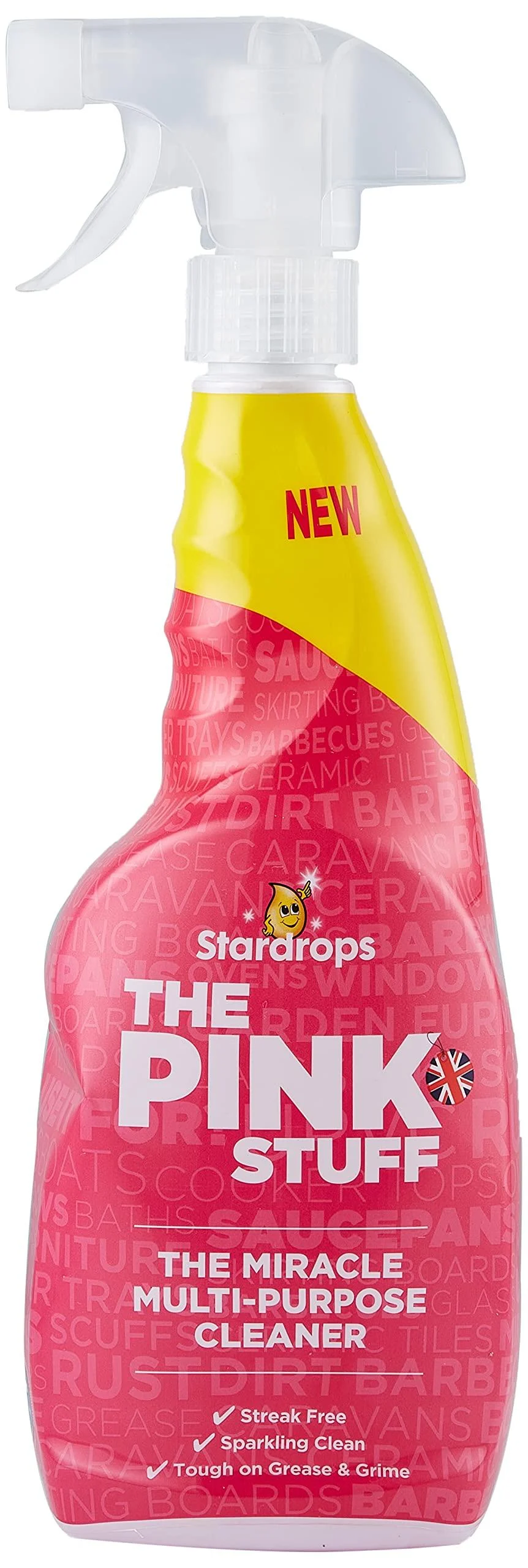 Pink stuff The Miracle Multi-Purpose Cleaner 750ml Spray WHIGT, 26 Fl Oz 25.36 Fl Oz (Pack of 1)
