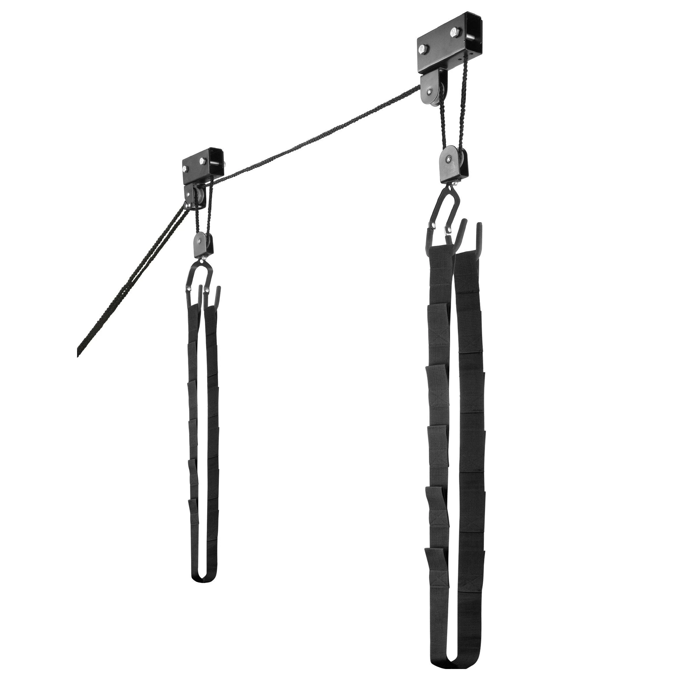 RAD Sportz Kayak Hoist, Overhead Pulley System with 125 lb Capacity for Kayak, Canoe, Bike, or Ladder Storage 1 Traditional - RAD Cycle Products
