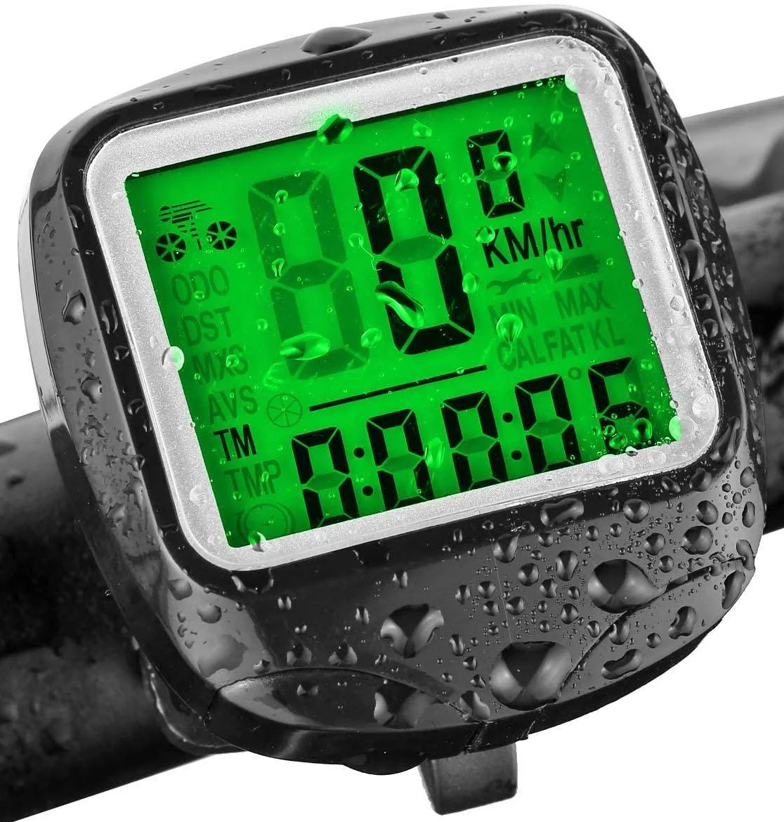 Finibo bicycle computer wired mileage counter speedometer for bicycle 23 functions waterproof LCD speed bicycle tacho bike computer 1 single