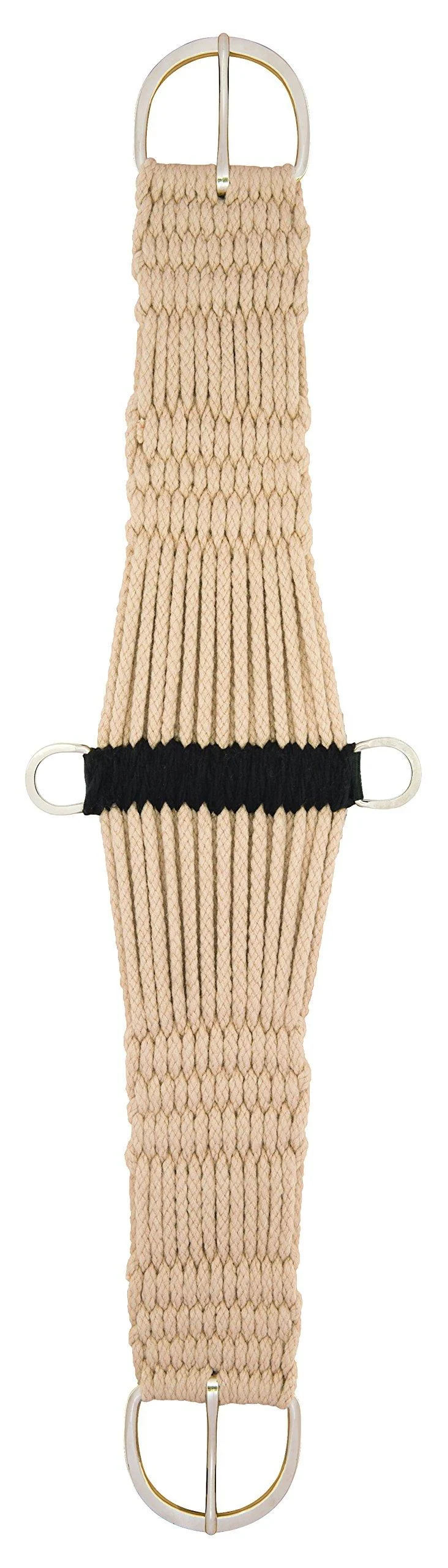 Weaver Leather Rayon 25 Strand Roper Cinch 32-Inch Tan/Black