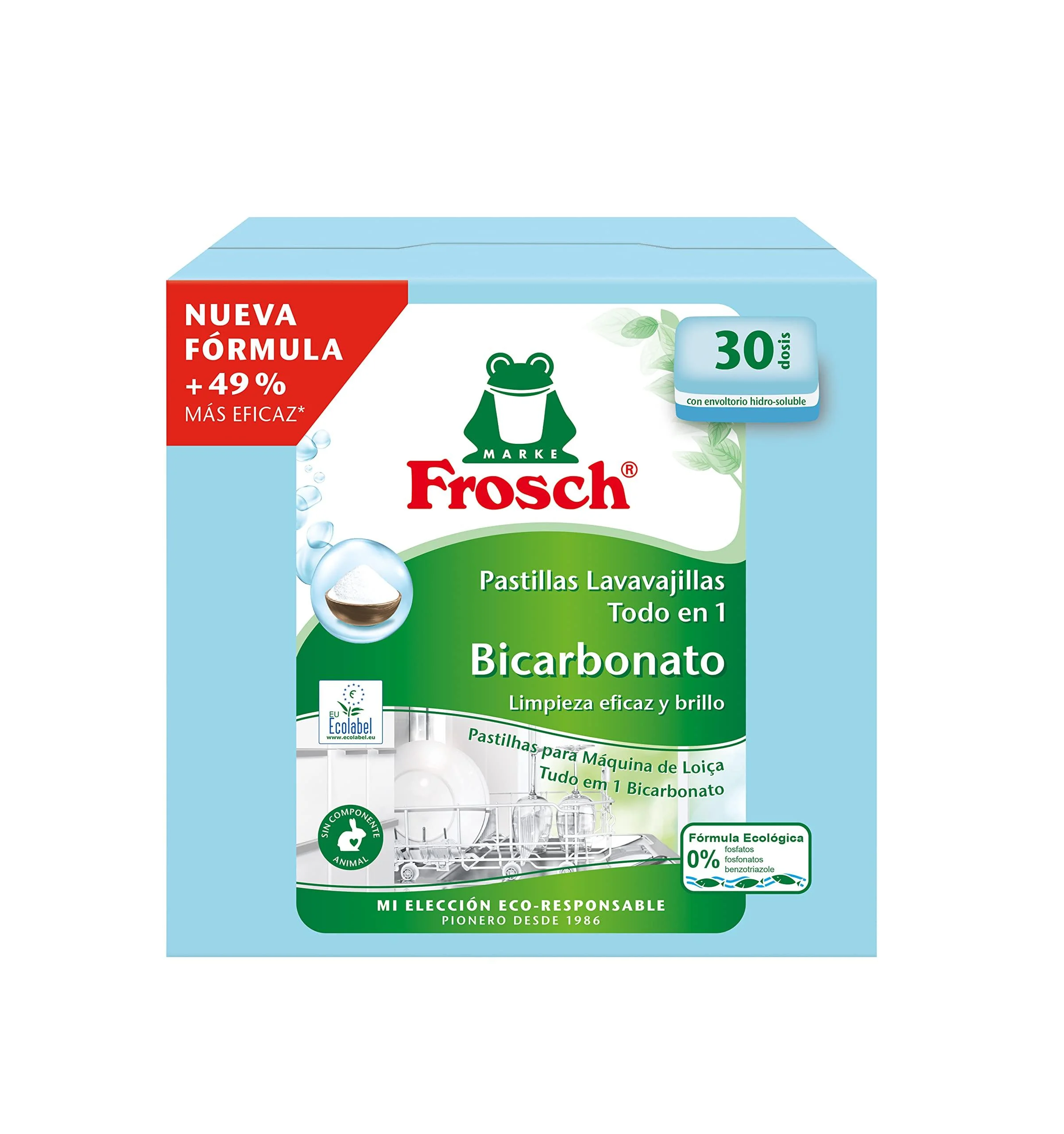 Frosch Machine washer baking soda tablets - 600 g