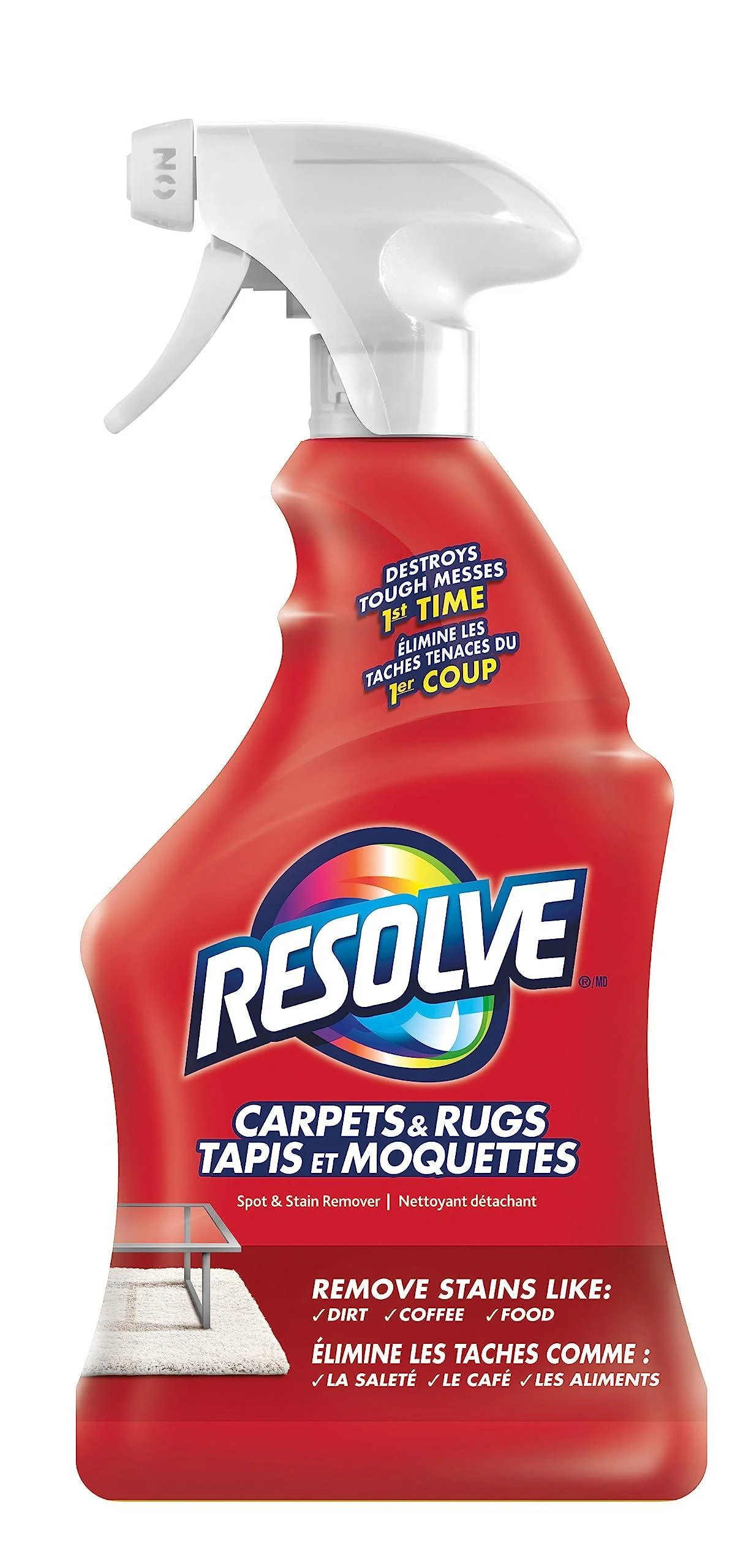 Resolve Stain Removal Carpet Cleaner Trigger 650 ml