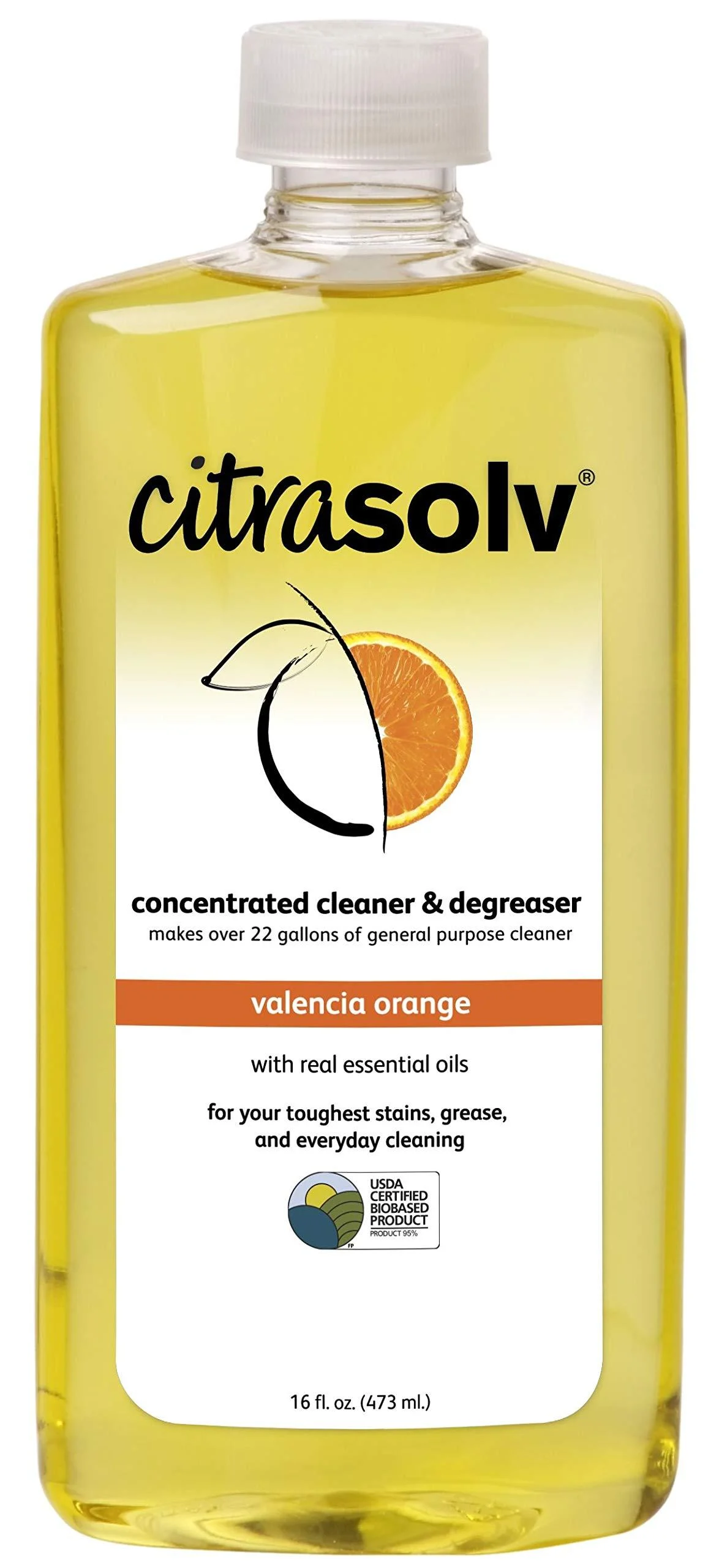 Citra Solv Natural Cleaner & Degreaser 16 oz 16 Fl Oz (Pack of 1) 16 Fl Oz