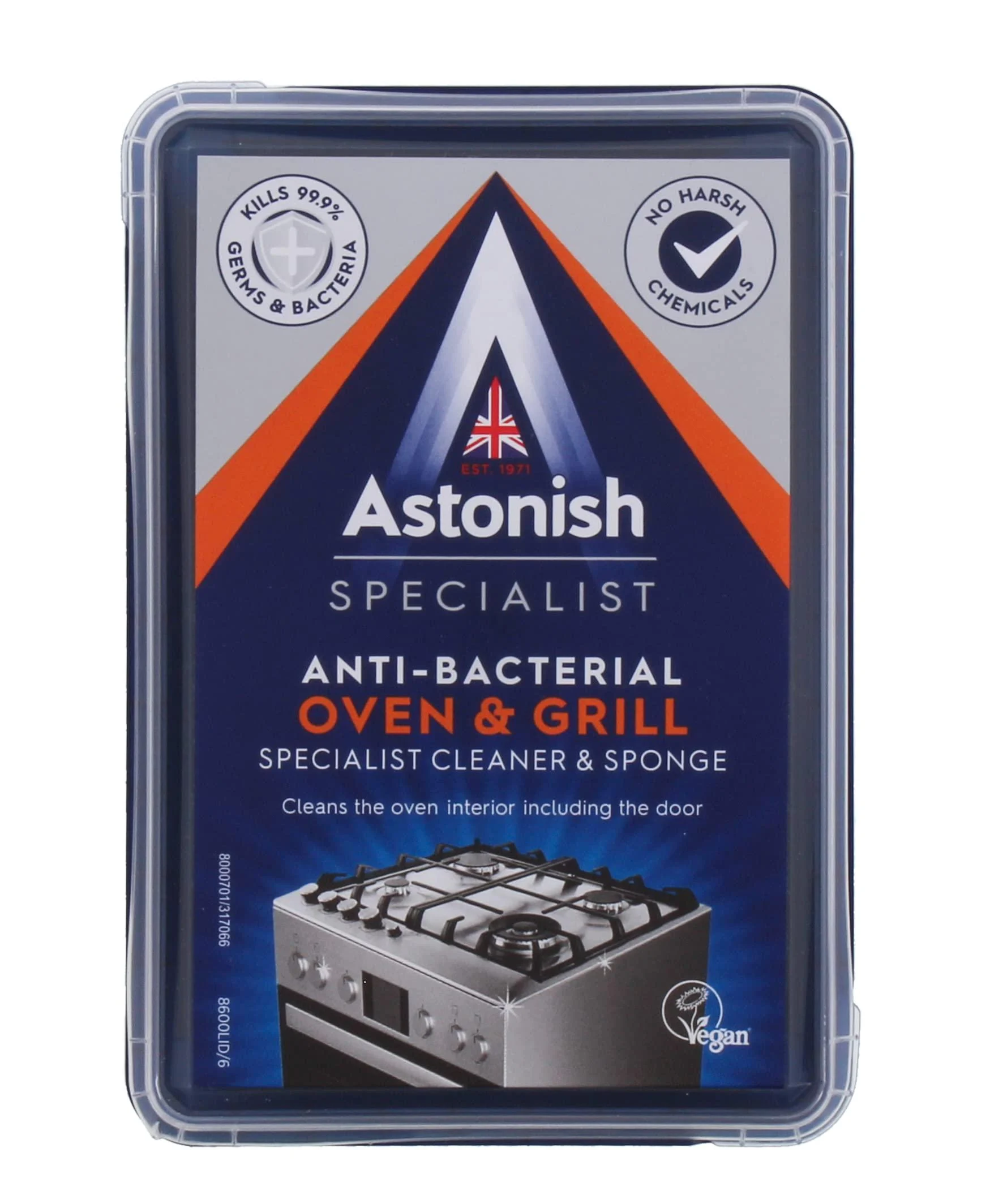Astonish Specialist Oven & Grill Cleaner & Sponge, 250g