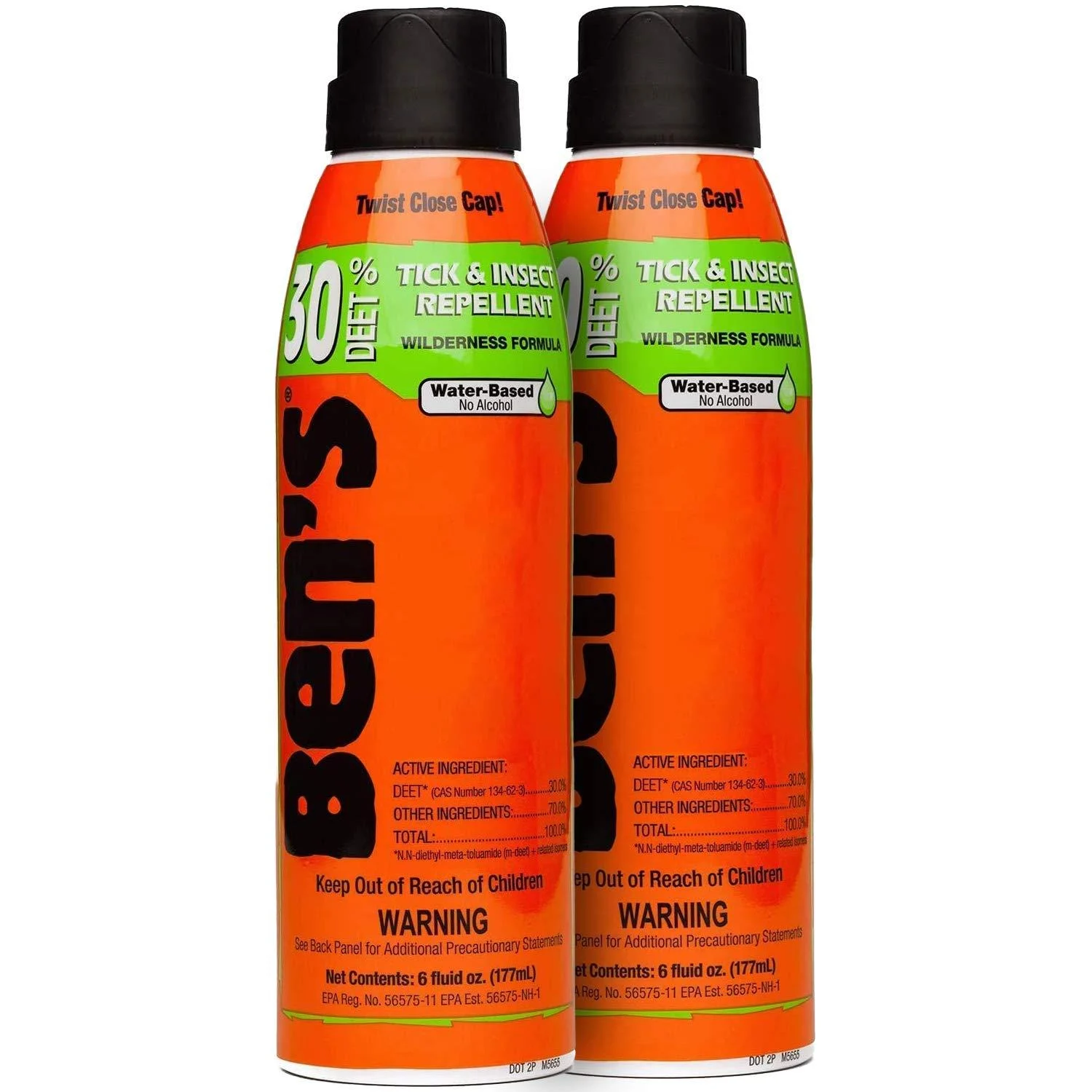 Ben's 30 Insect Repellent Spray 6 oz (Pack of 2)
