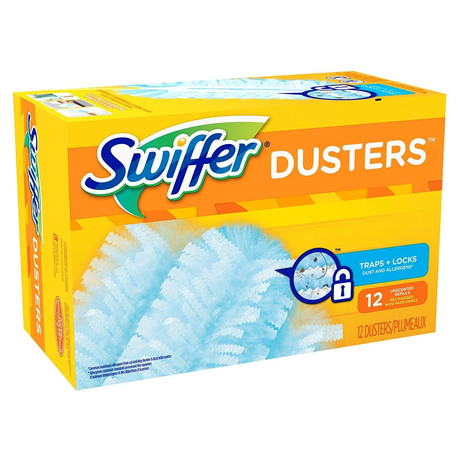 Swiffer 180 Dusters Refills, Unscented, 12 Count 12 Count (Pack of 1)