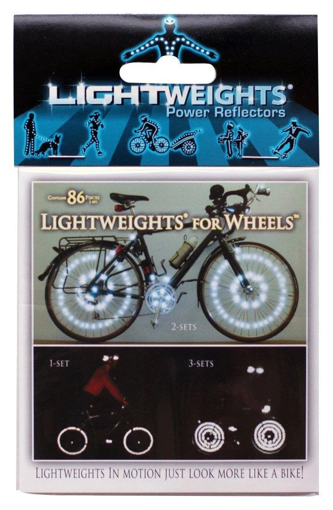 Lightweights for Wheels SilverFlex SuperBright Reflective 86