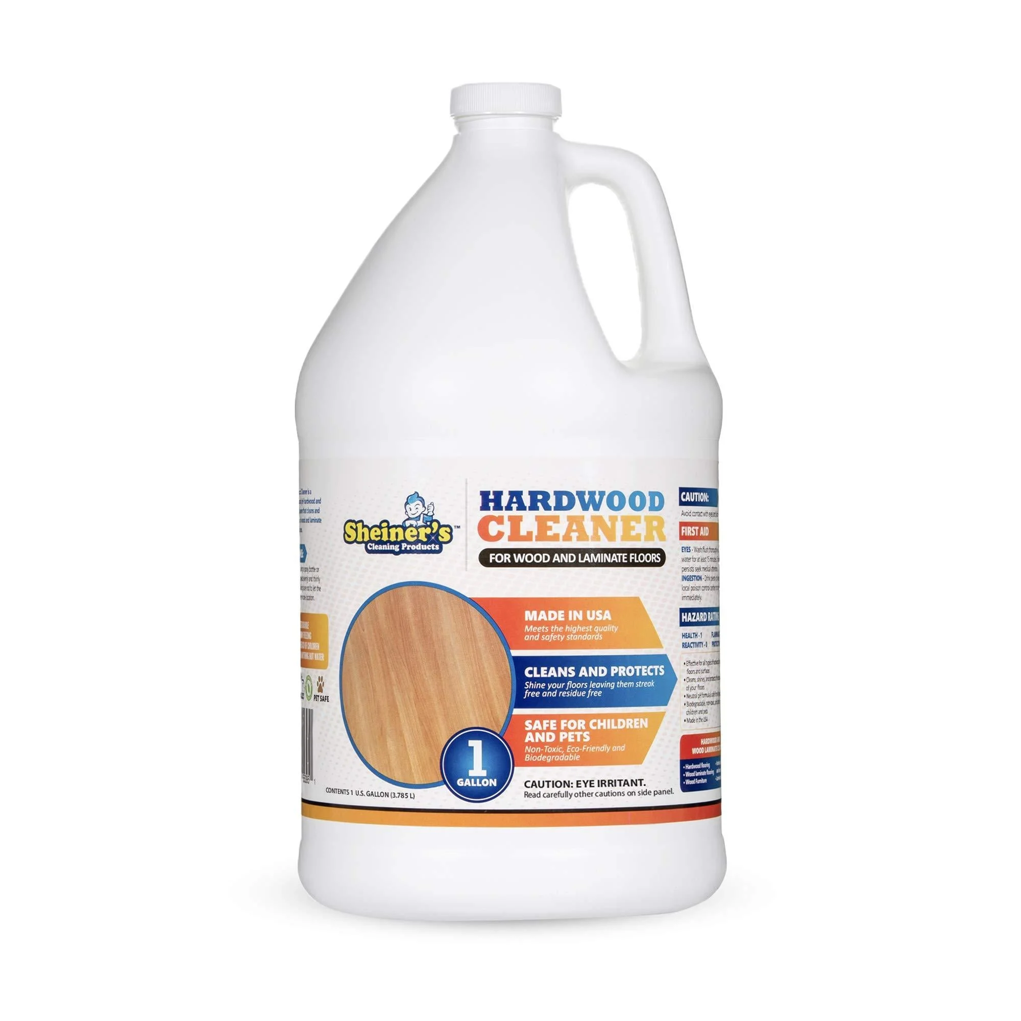 Sheiner's Hardwood Floor Cleaner Effective for Cleaning Wood and Laminate Floors and Surfaces 1 Gallon