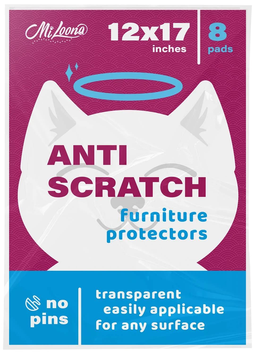 Cat Anti Scratch Furniture Protector - Couch Scratch Protector from Cats - Furniture Protection from Cat Scratching - Cat Couch Protectors for Furniture - Cat Training Tape - Cat Scratch Guard 8
