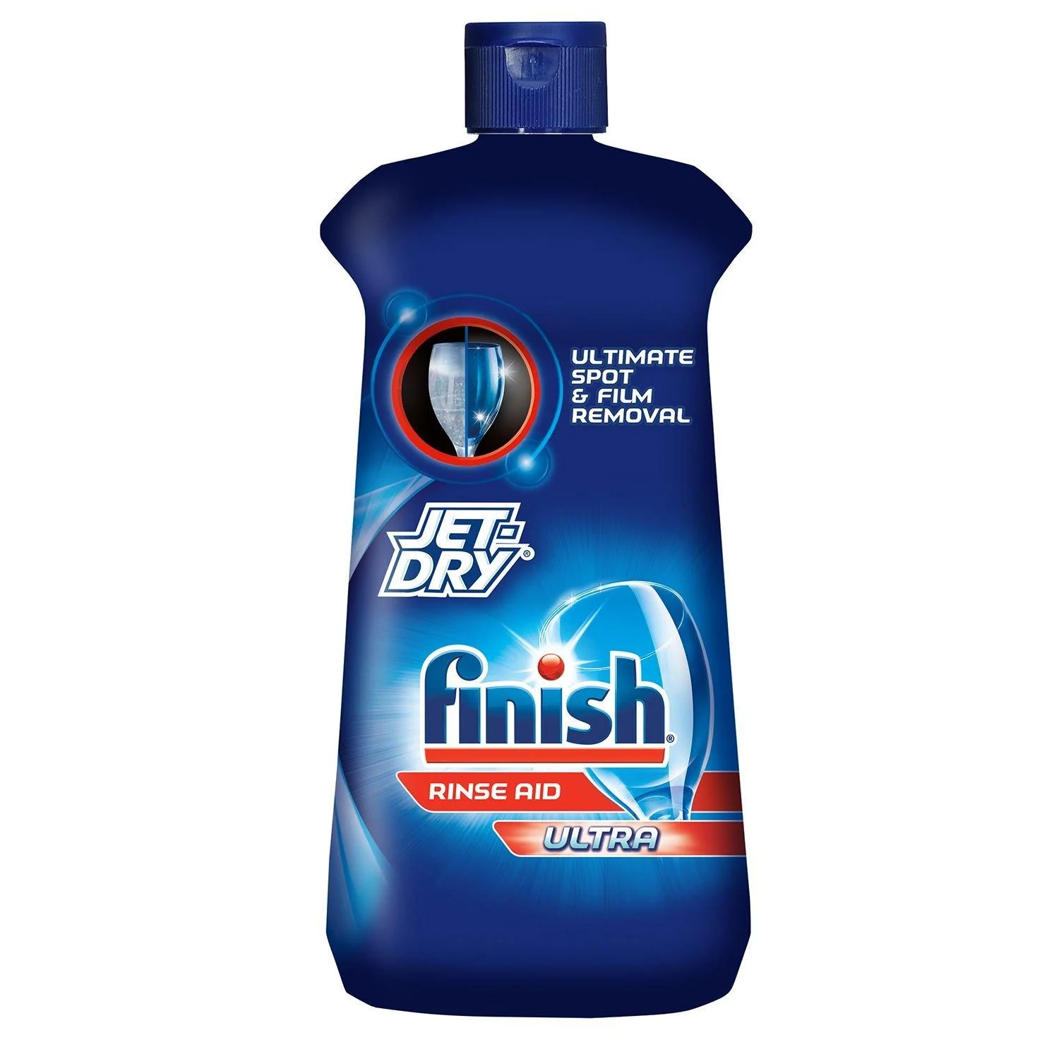 Finish Jet-Dry Ultra Rinse Aid - 250 Loads - 27.5 oz. Vinegar 27.5 Fl Oz (Pack of 1)