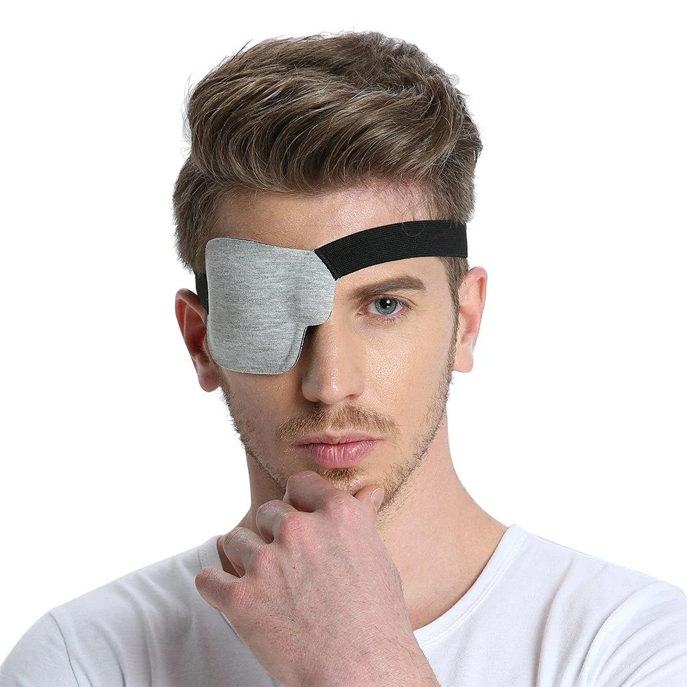 3D Eye Patch - Gray (Right Eye)