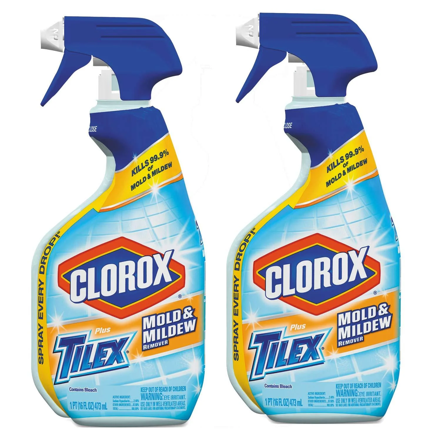 Tilex Mold Mildew Remover 16 Fl Oz (Pack of 2)