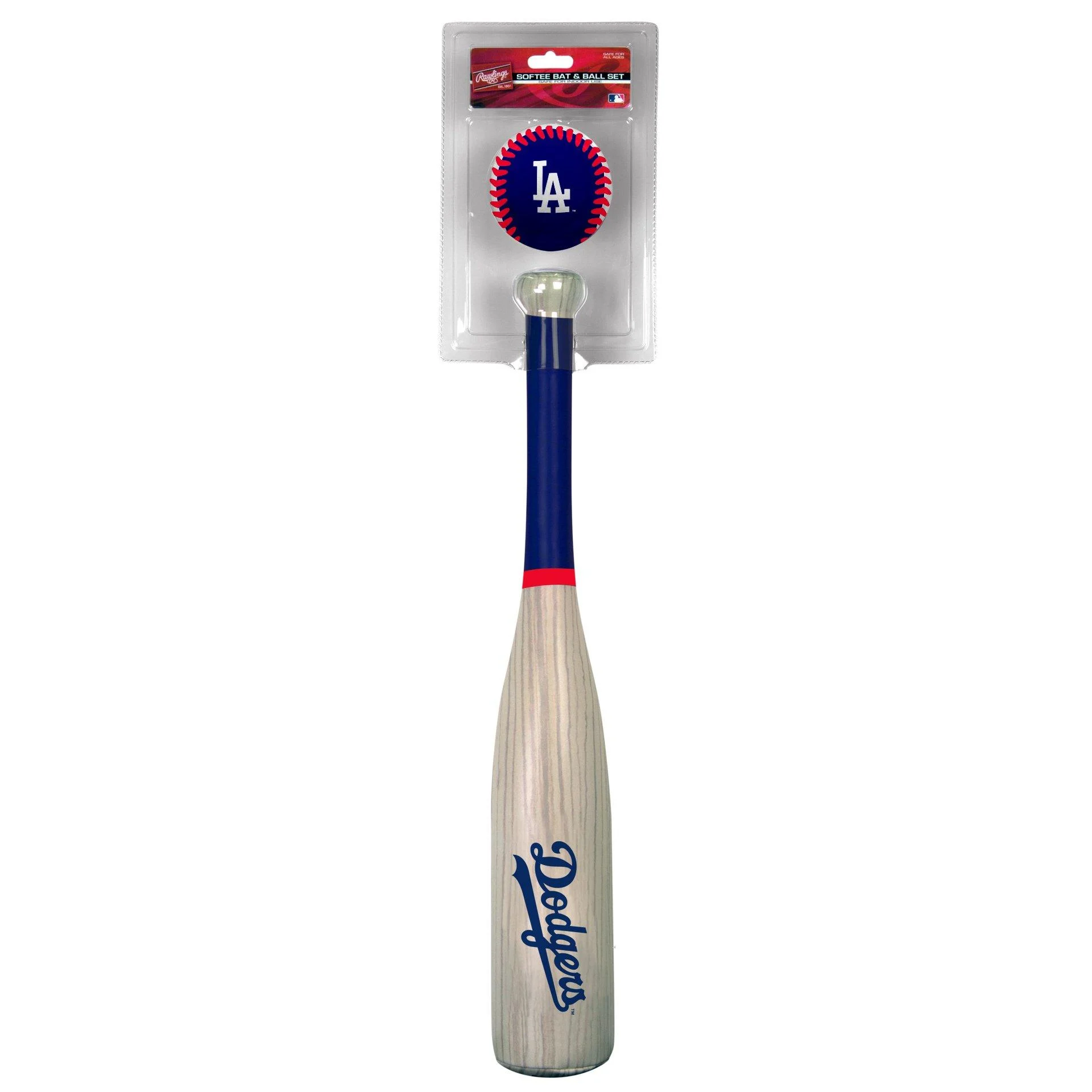 Rawlings MLB Grand Slam Bat and Ball Set Los Angeles Dodgers