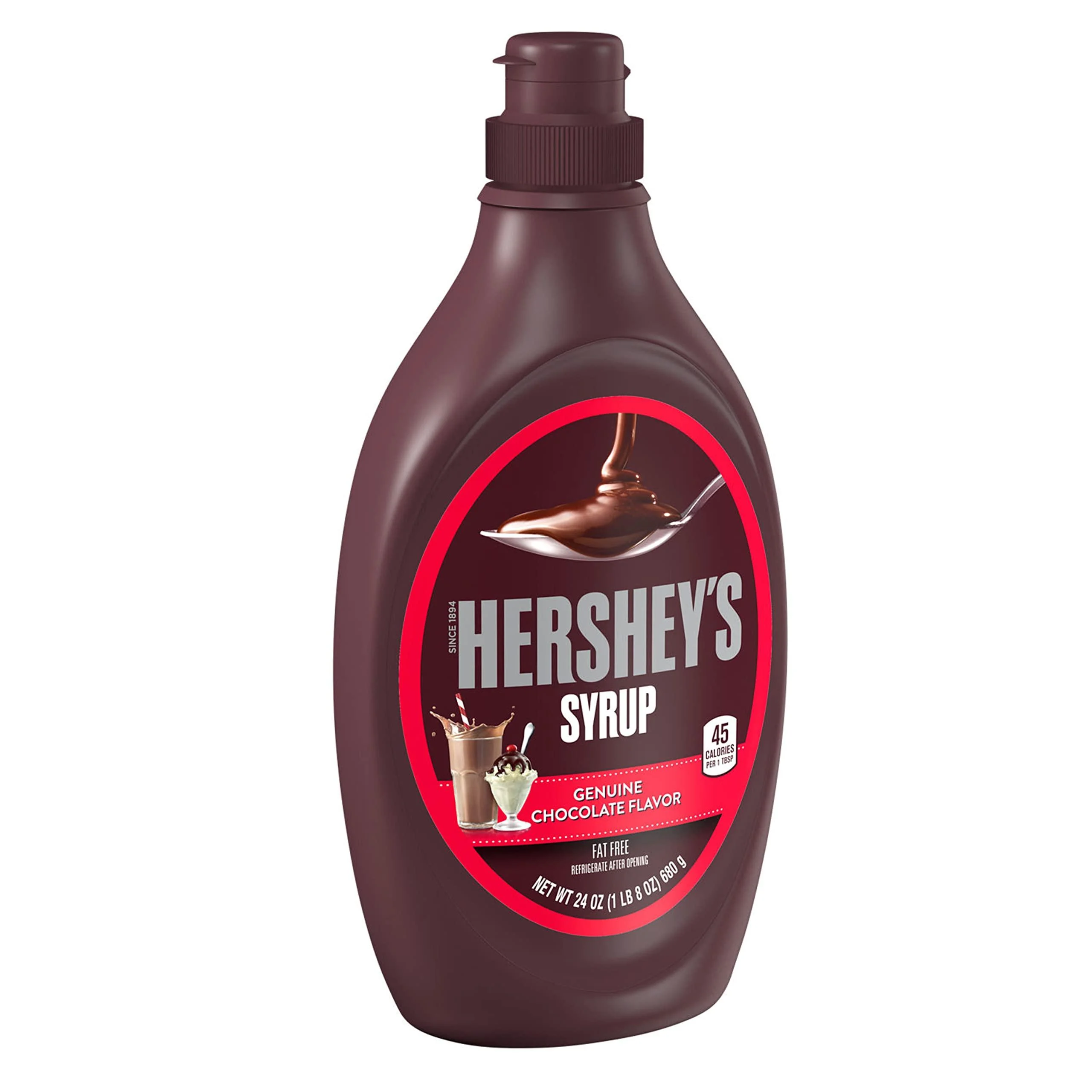HERSHEY'S Chocolate Syrup, Halloween, 24 oz Bottle
